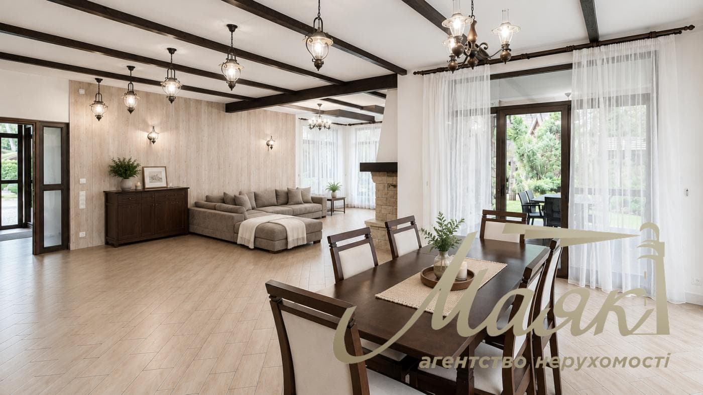 Rent a house K.Zaspa, Kozin, Pluti, rent a house in the town, swimming pool, forest, protection