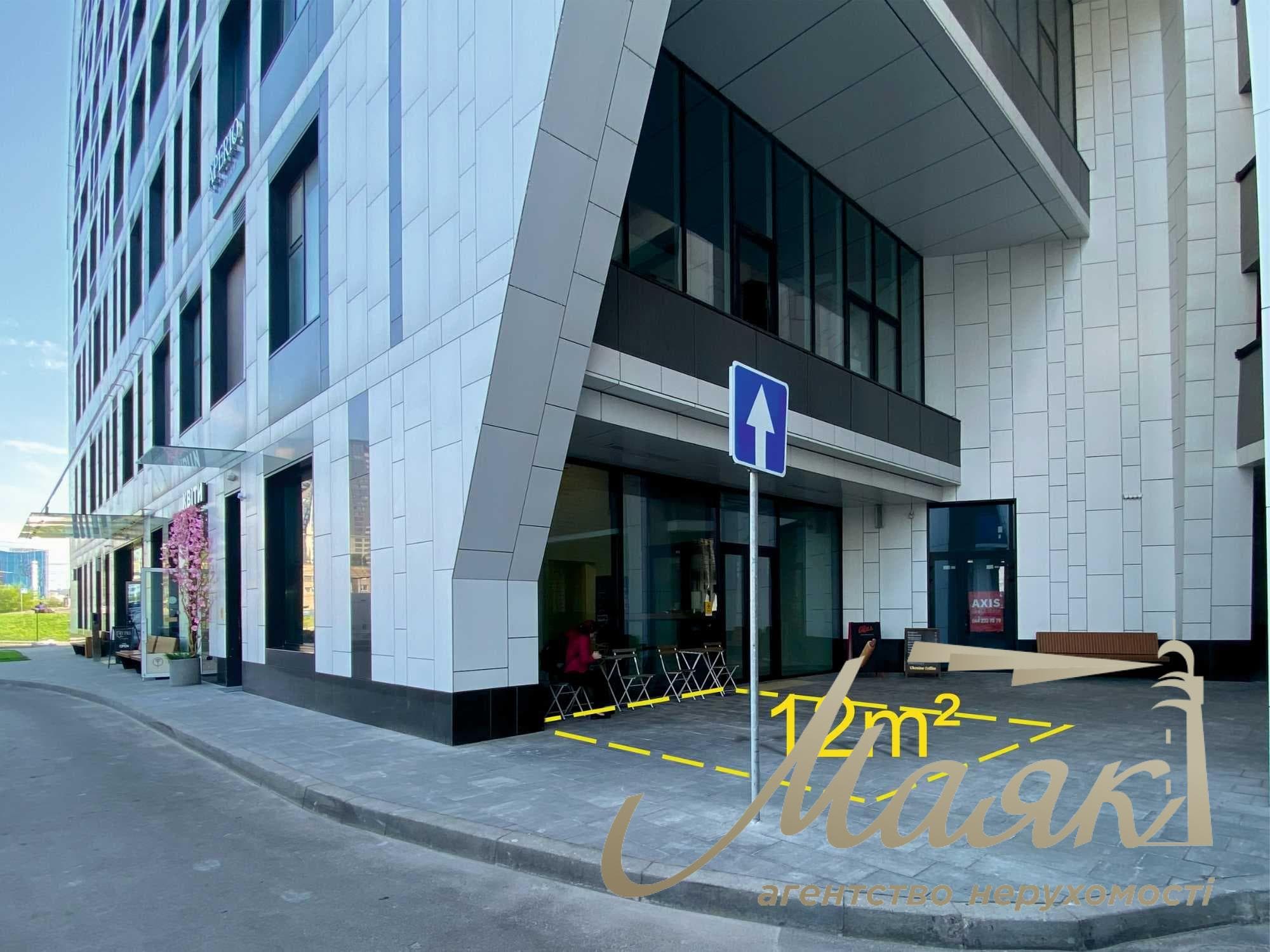 Продаж фасаду ЖК Manhattan, кафе 17,8+12 м, ФАСАД