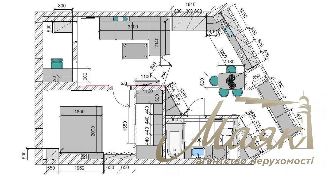 Продажа 2-комнатной квартиры ЖК Manhattan City, пр. Берестейский
