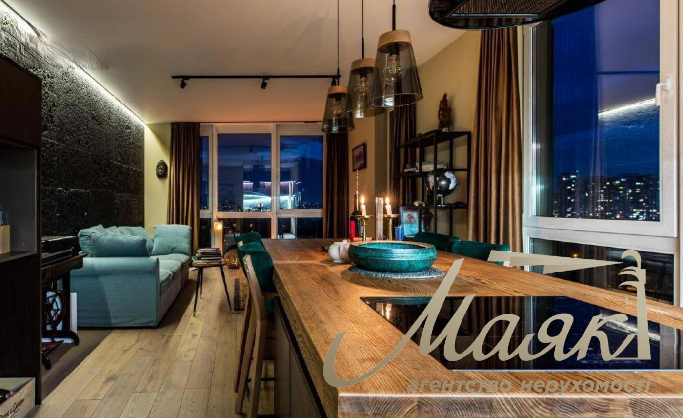 Продаж видової 4-х кімнатної квартири, 113 м2 в ЖК Славутич Зарічний