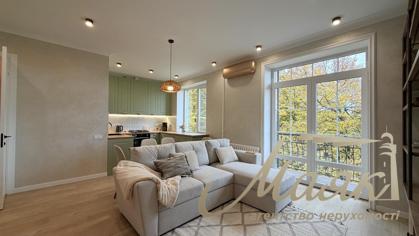 Оренда 1-кімнатної квартири 55.64м2 Печерський узвіз 19, Печерськ, Київ