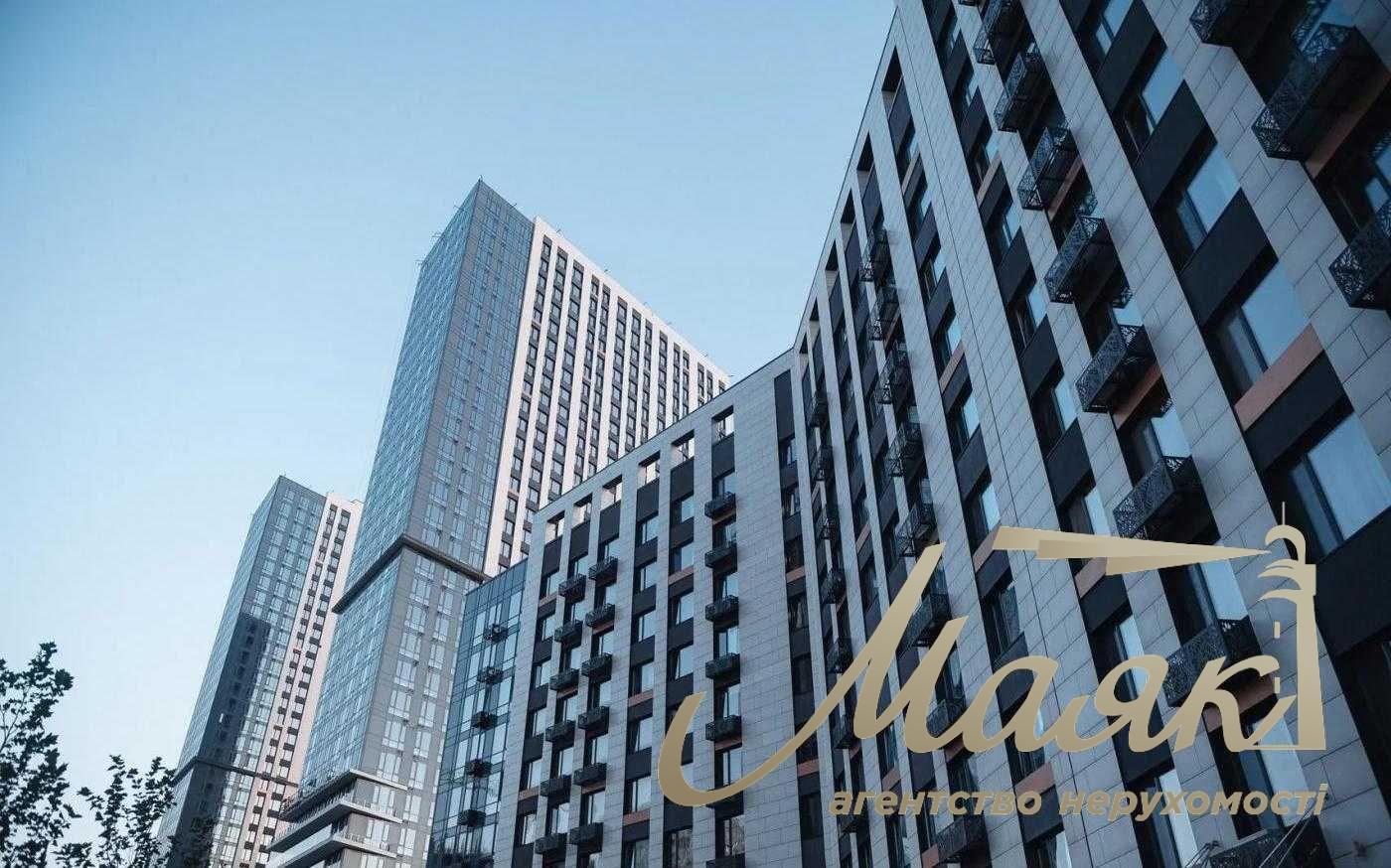 Продаж 1-кімнатної видової квартири 45 м2 у ЖК Метрополіс, Теремки