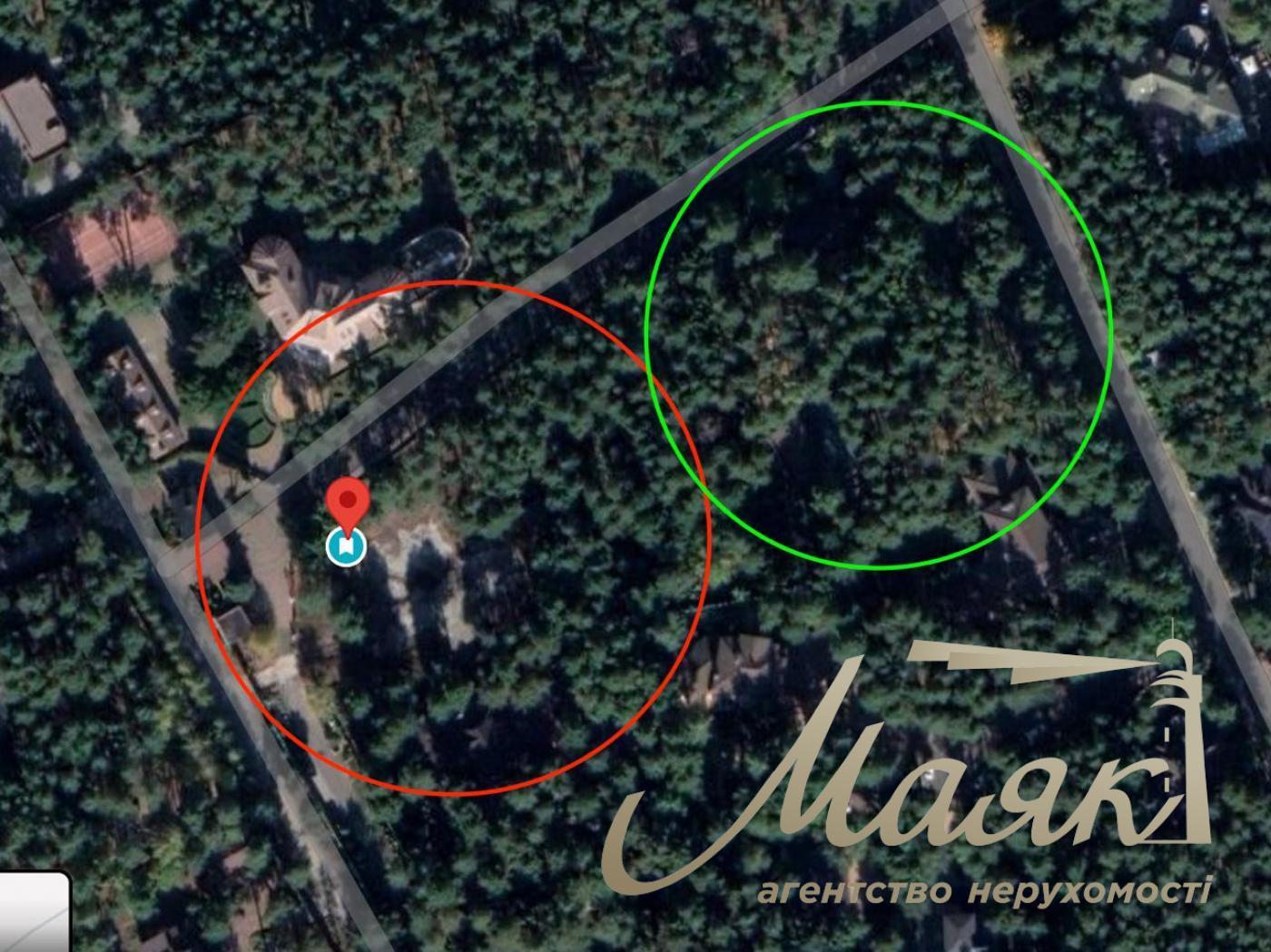 Sale of land opposite the forest with communications, the village of Lesniki.