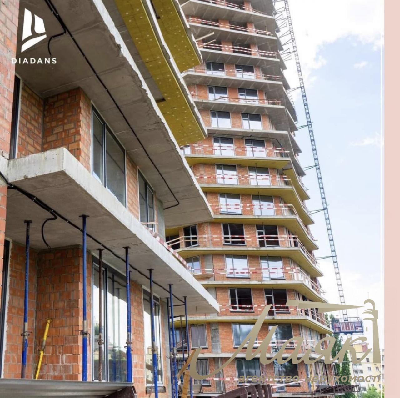 Продажа 2-комнатной квартиры по улице Е. Коновальца 19 ЖК "DIADANS"