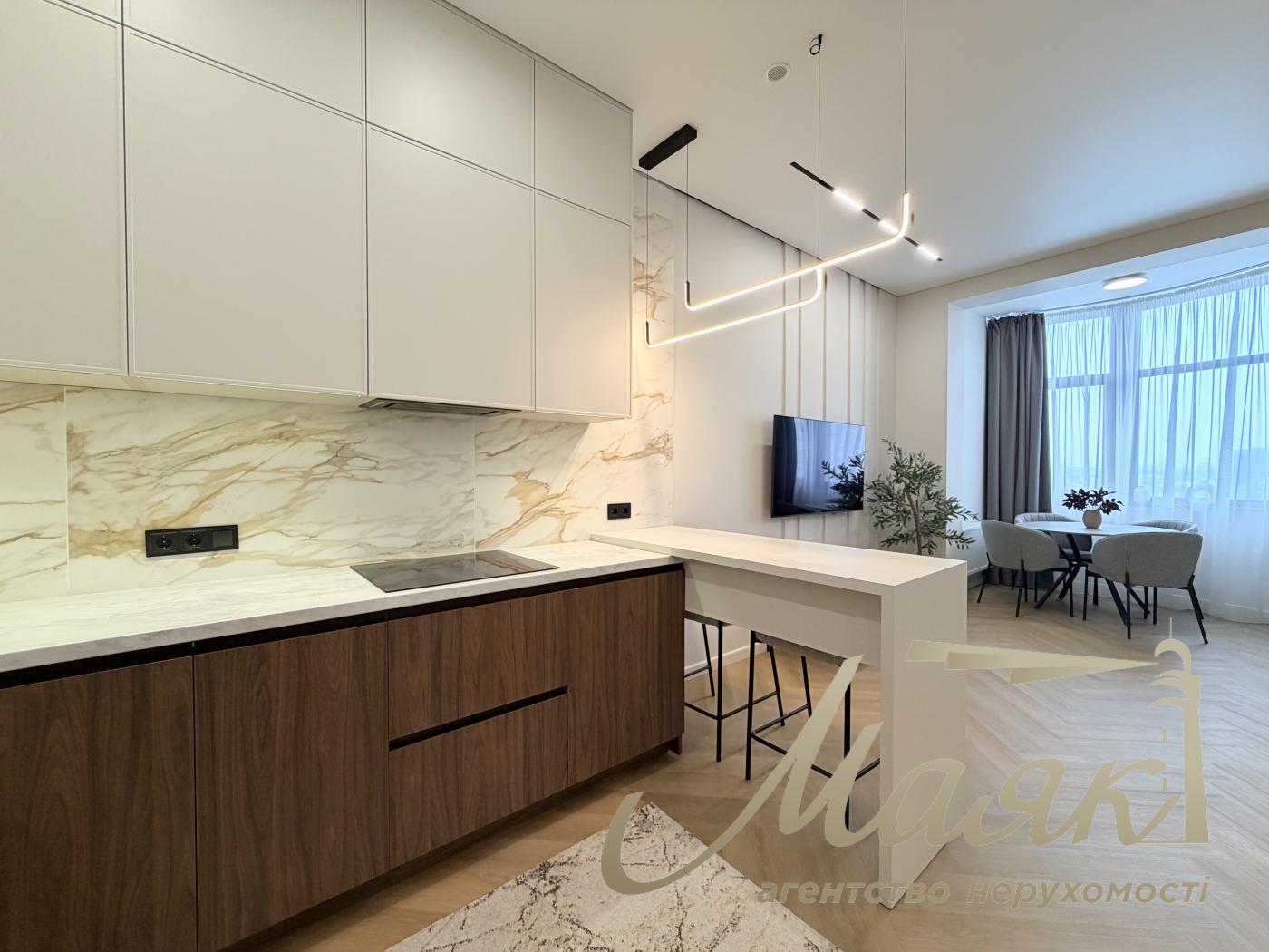 Оренда 3-кімнатної квартири 91м2 у ЖК "Фундуклеївський", Центр Києва, вул. Богдана Хмельницького, 58А.