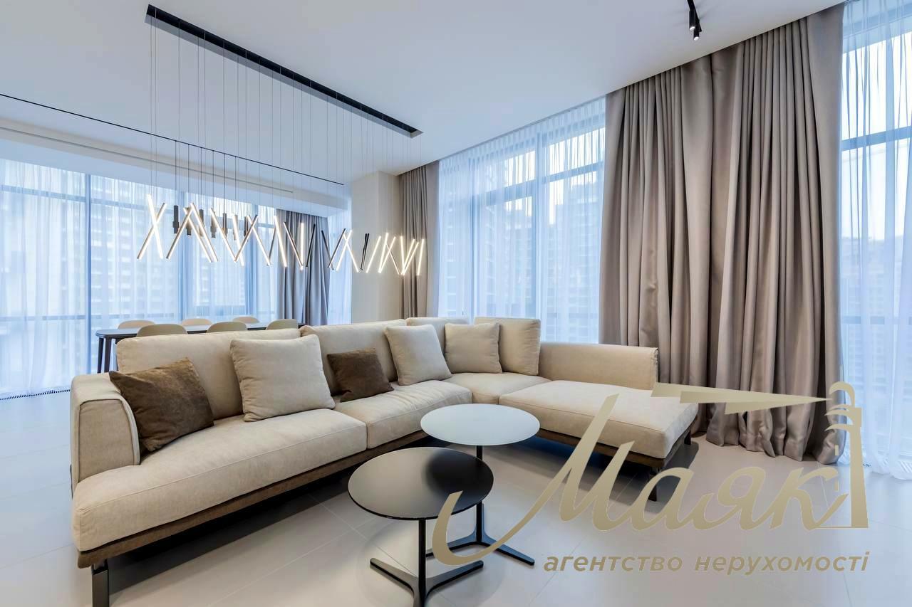 Оренда квартири 112м2 в ЖК "Новопечерські Липки" Андрія Верхогляда/Драгомирова 19Б, Печерський район, Київ.