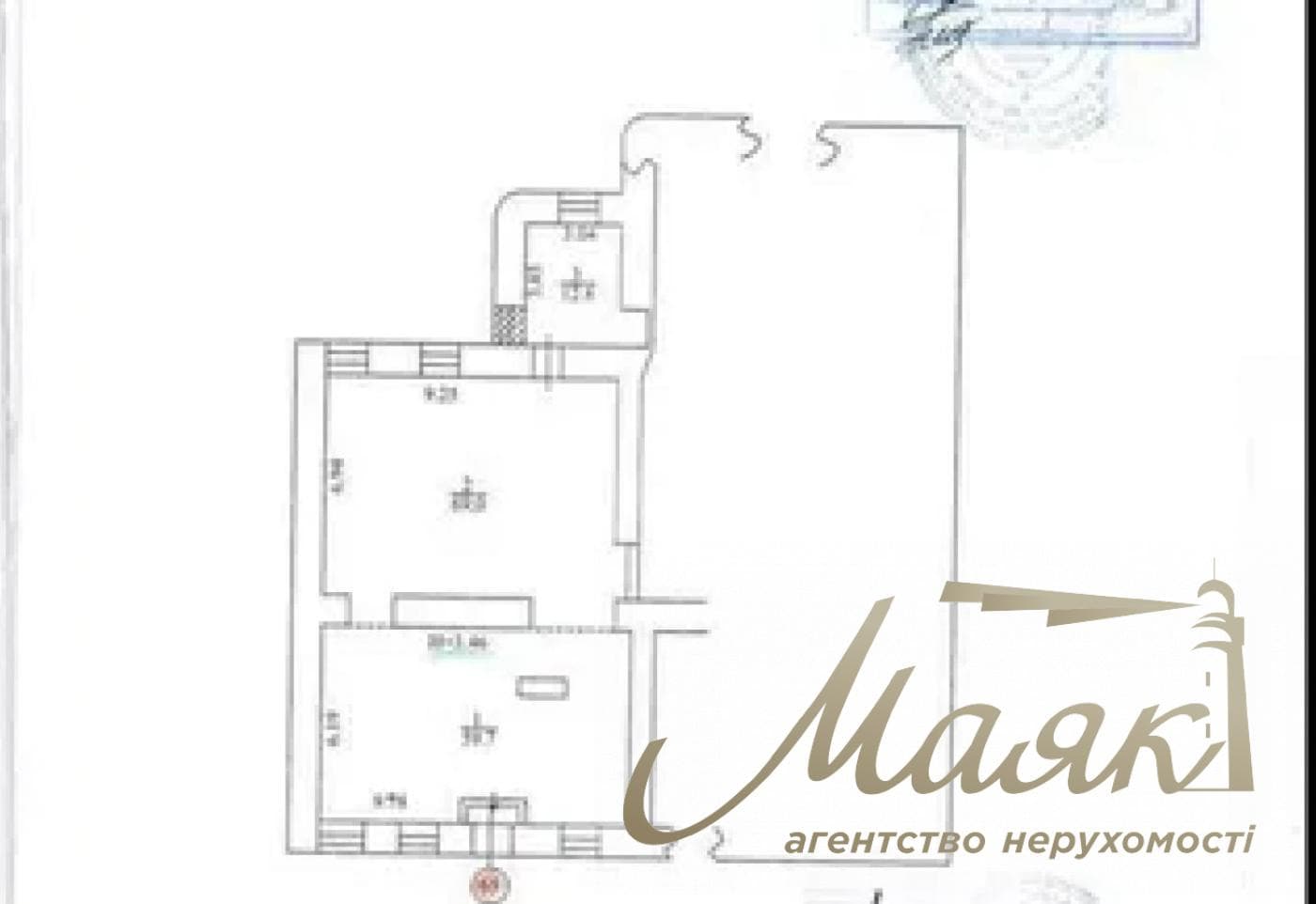 Sale of a facade room 150 sq.m.sq. Saksaganskogo, Center