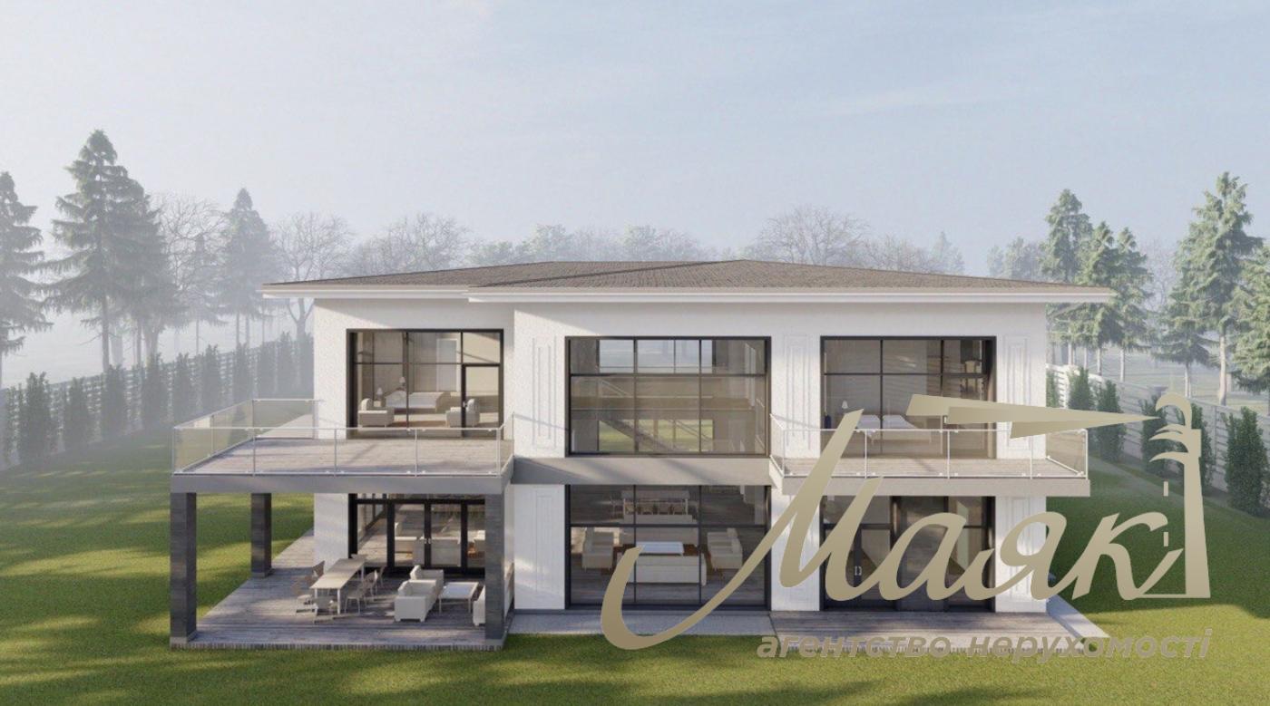 Продажа дома в КГ «Ясный Хутор» — 467 м² с. Ходосовка, терраса, балконы, панорамный вид