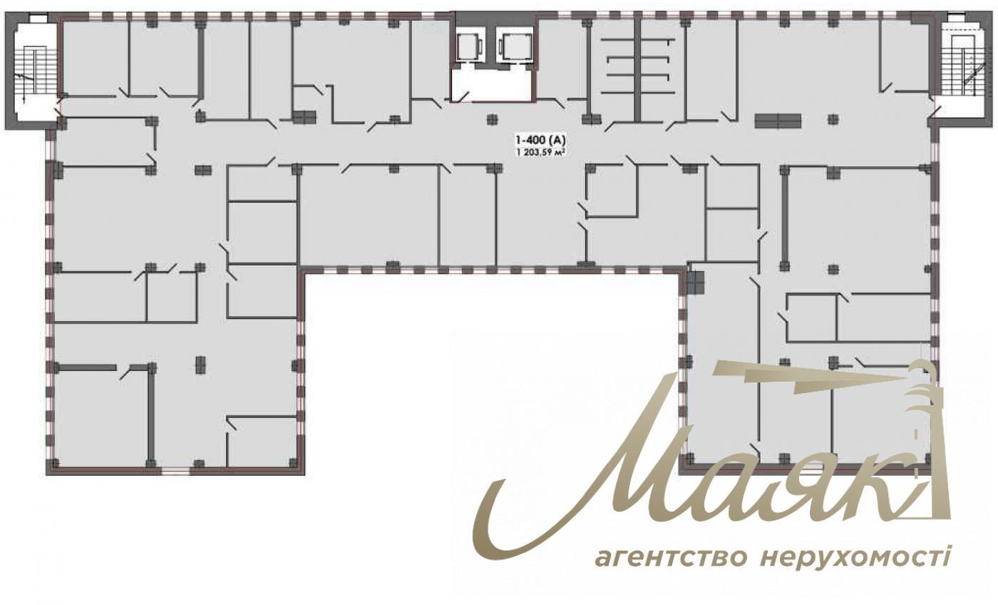 Оренда офісу 1203 м2 в БЦ на Героїв Космосу, Святошино