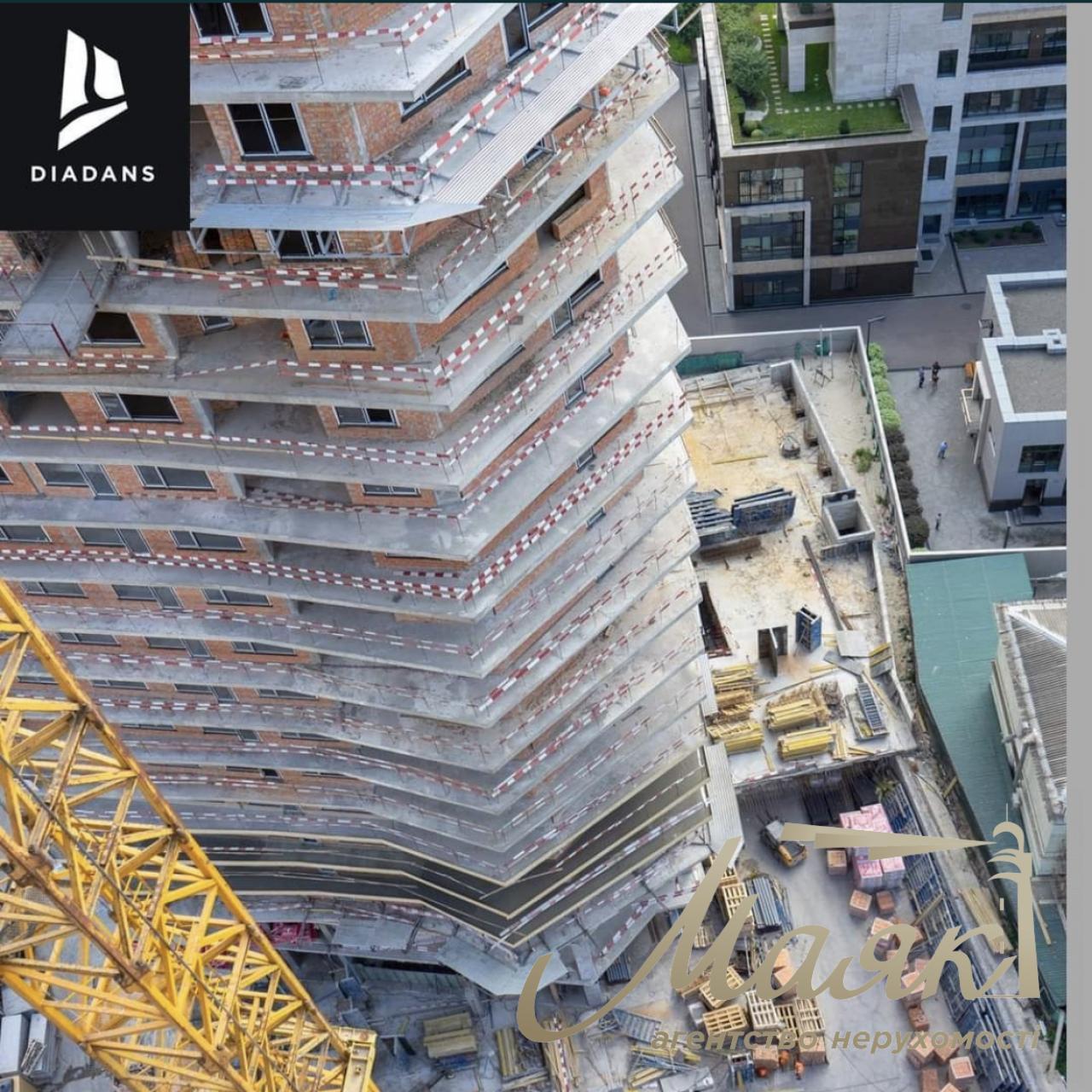 Продажа 2-комнатной квартиры по улице Е. Коновальца 19 ЖК "DIADANS"