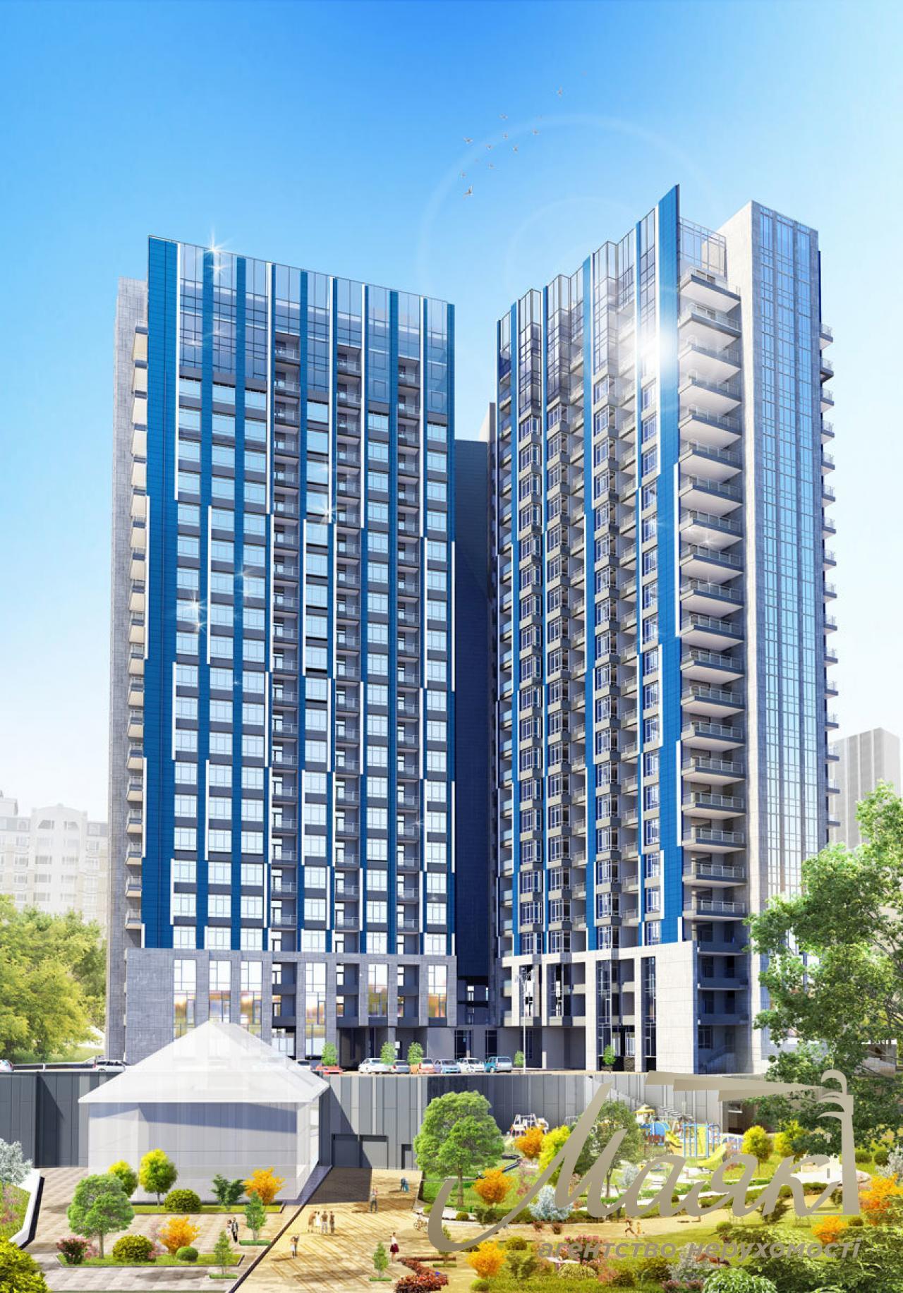 Sale of 4-room apartment 177m2+terrace in residential complex “Central park”