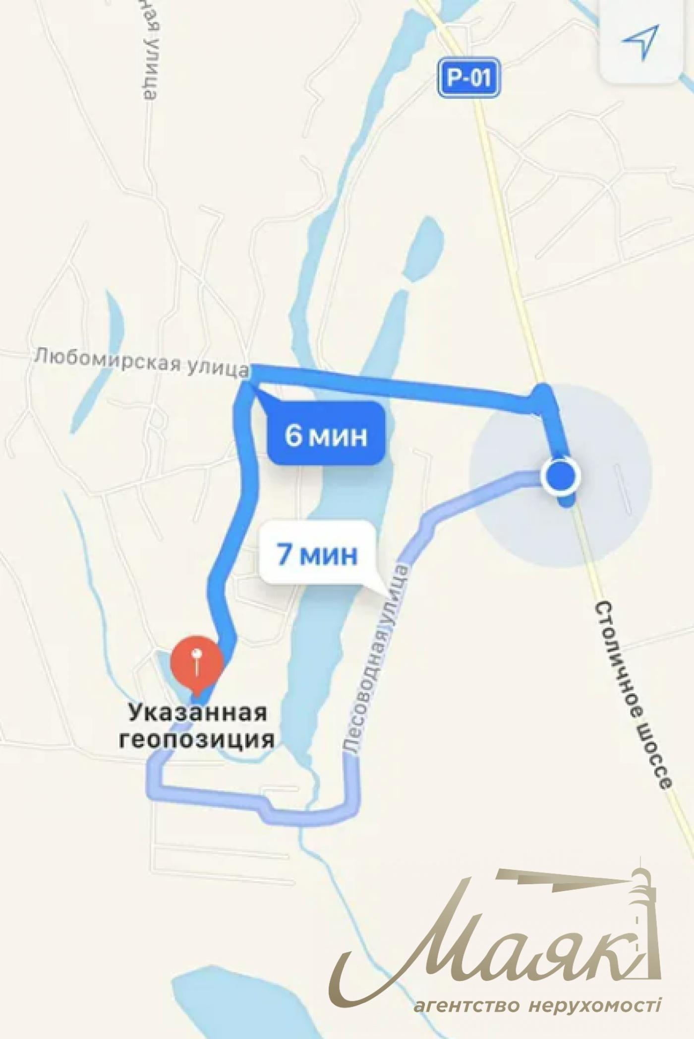 Sale of a plot (47 acres) CHAPAYEKVKA (Koncha-Zaspa), Goloseevsky district, Brodovskaya street.
