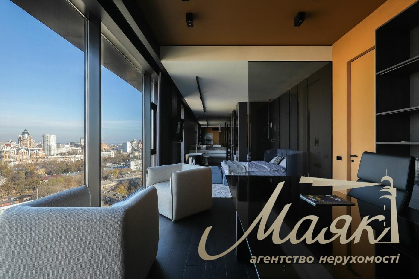 Penthouse for rent in AlterEgo Residential Complex, Laboratorny Lane