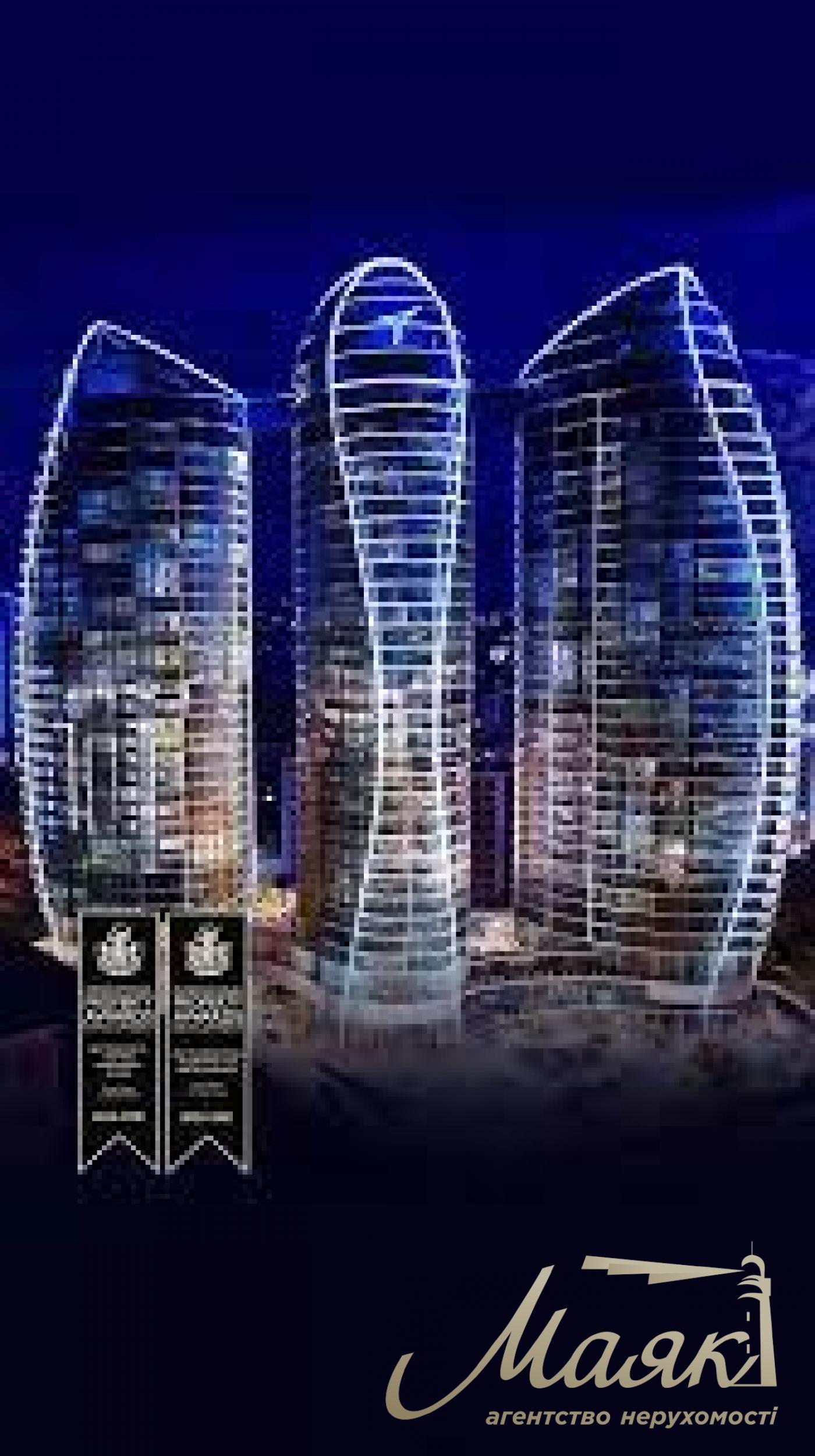 Продаж квартири 83,5м2 у ЖК Taryan Towers 1 вежа в ЖК Taryan Towers 1 вежа