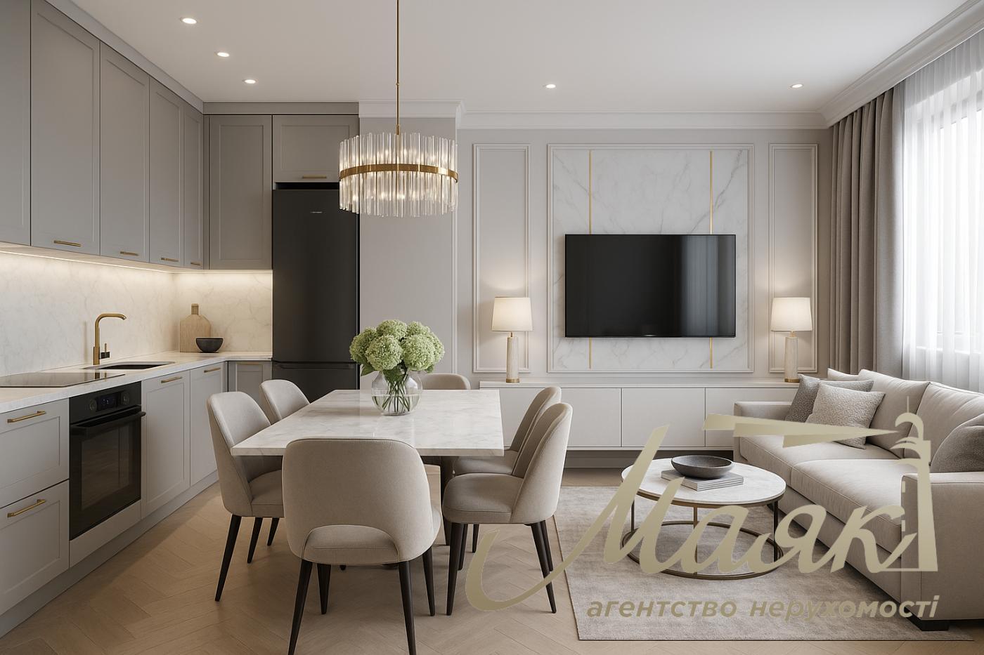 Продажа квартиры, 102м2, ЖК TRIIINITY, Барбюса Анри, Печерск, Киев