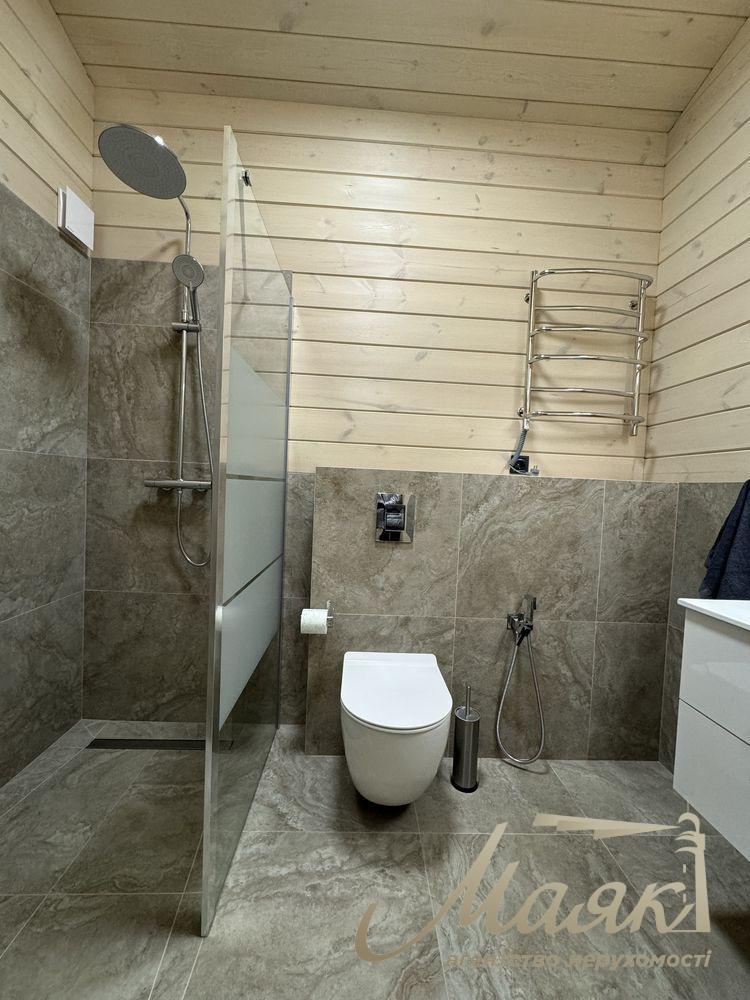 Оренда автономного будинку 140м2 в стилі барнхаус з басейном у Рославичах