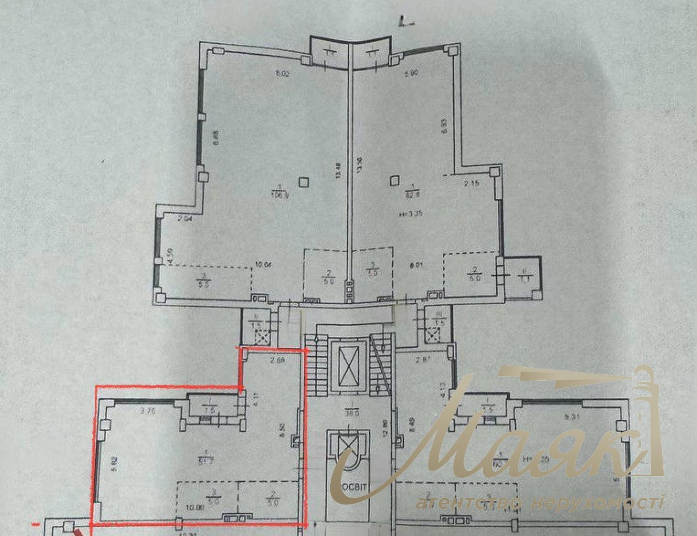 Продажа квартира 62м2 в клубном доме Hidden, ул. Садово-Ботаничная, Печерск