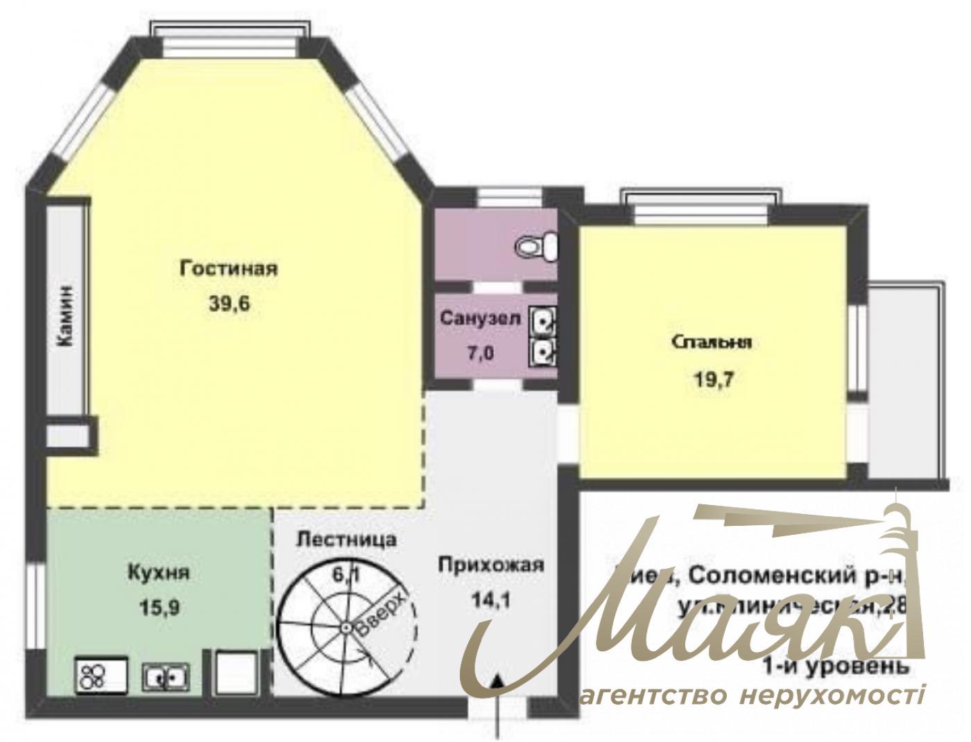 Продажа 4к квартиры в клубном доме ул. Клиническая 28, Соломенка