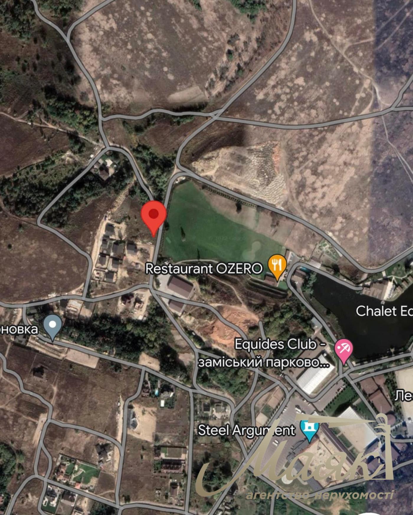 Sale of land for construction. Village Lesniki.