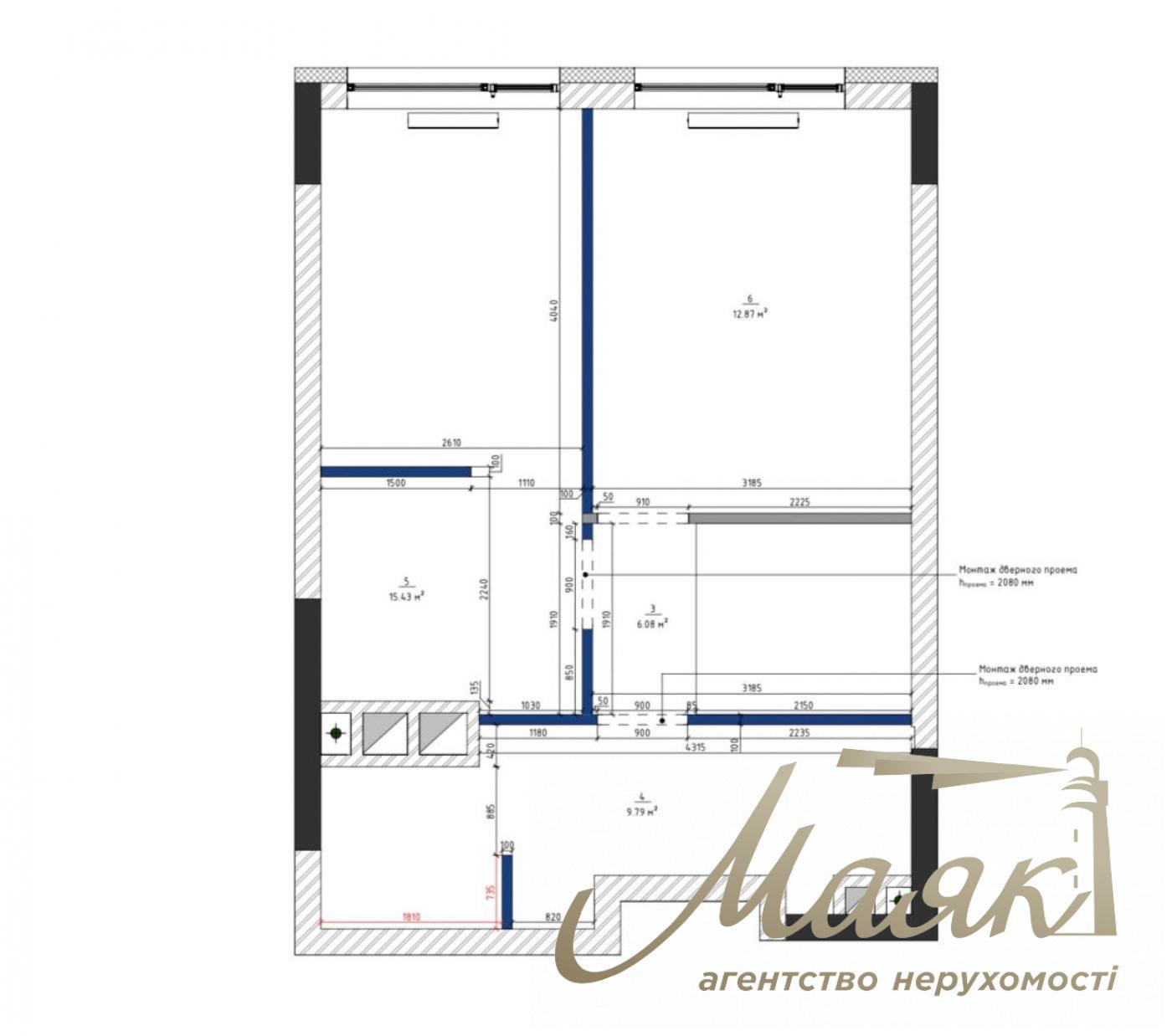 Продаж дворівневої 3к квартири 92 м² ЖК Метрополіс, вул. Академіка Заболотного, Теремки