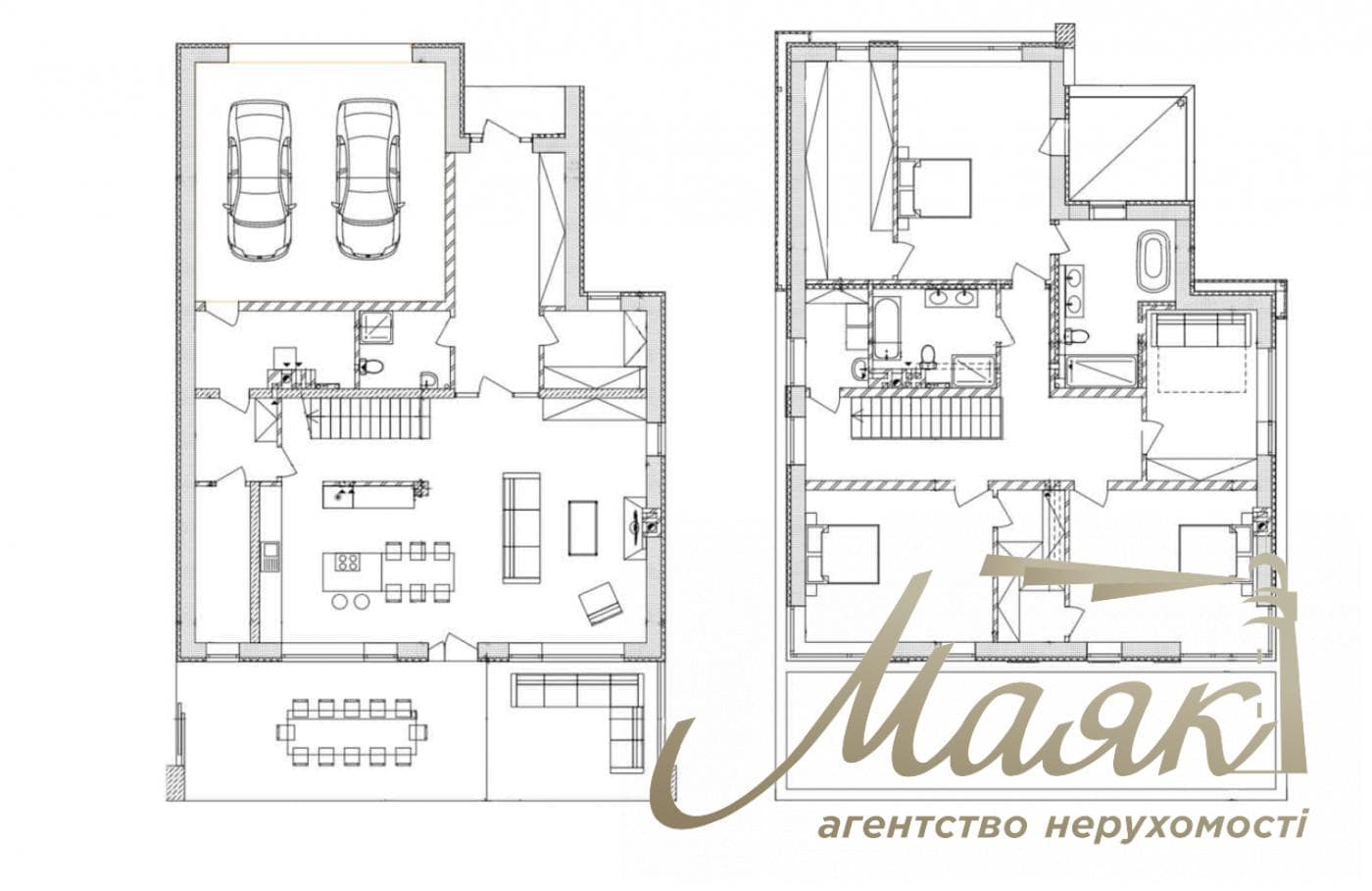Продаж 2-поверхового будинку площею 354 м², Ходосівка, КГ «Нова Ходосівка»