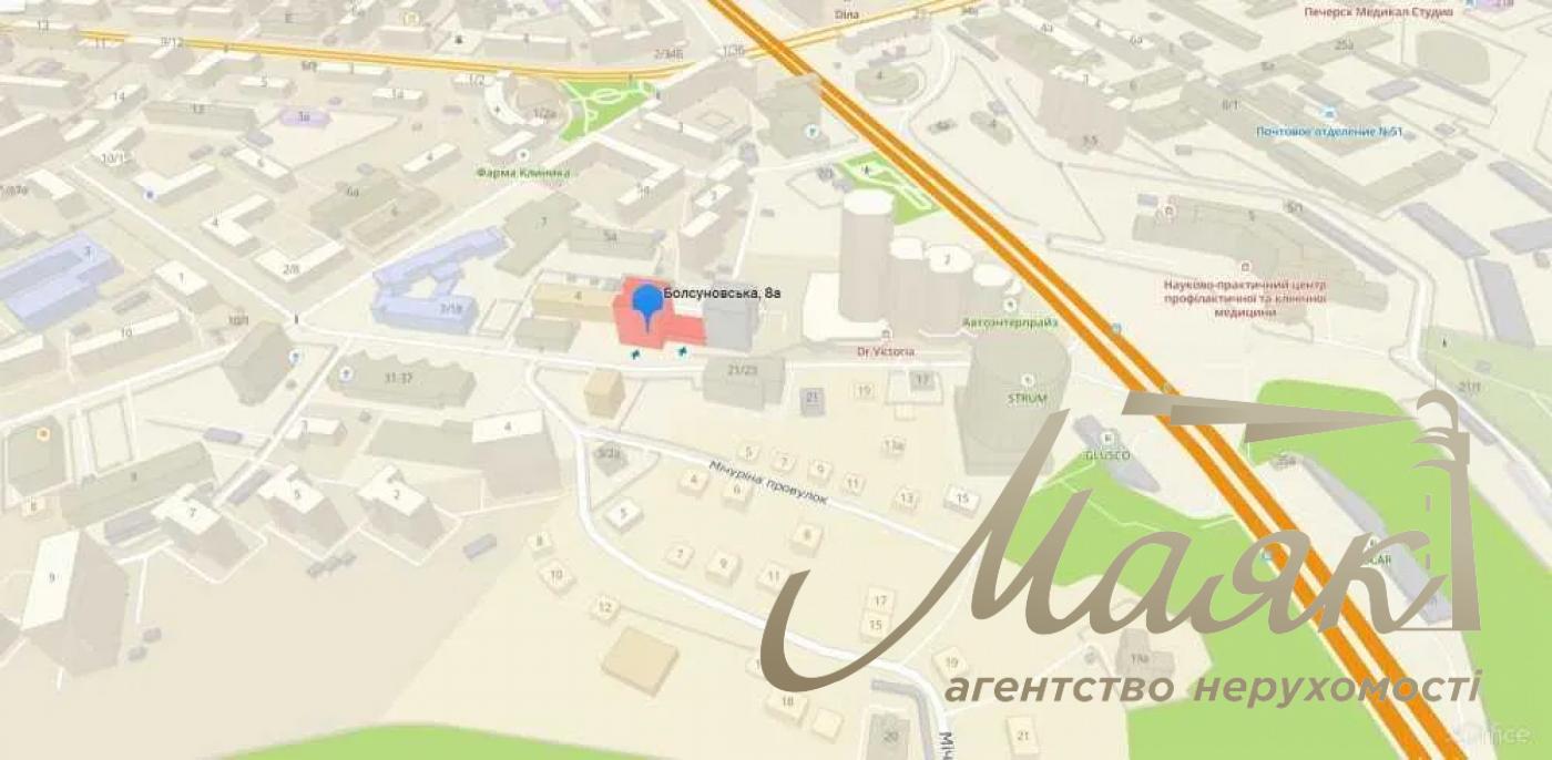 Office for rent 160 sq.m.sq., Zvirinetskaya