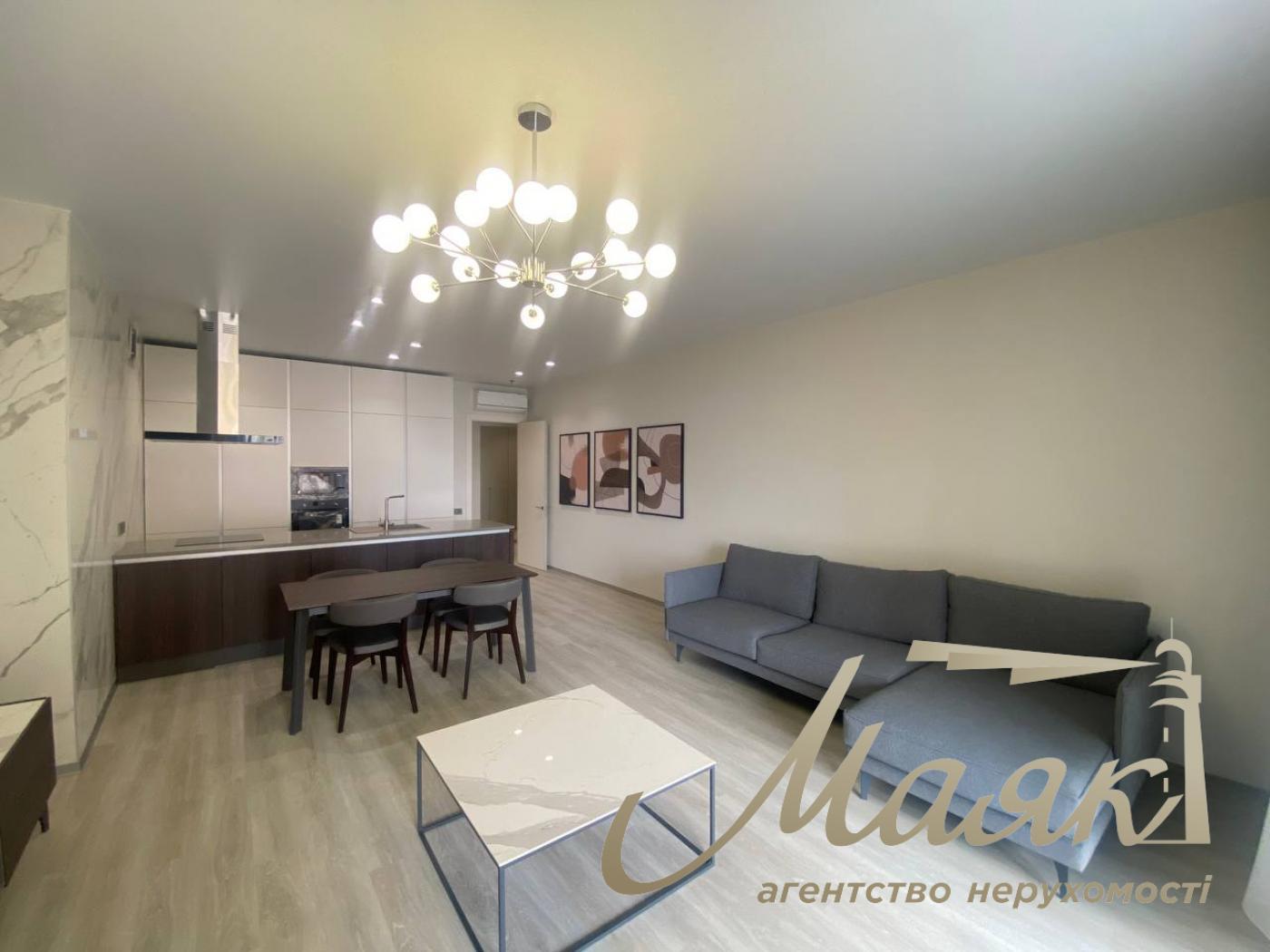 Rent of a 3-room apartment in the Atlantic residential complex at 118 Antonovich Street.