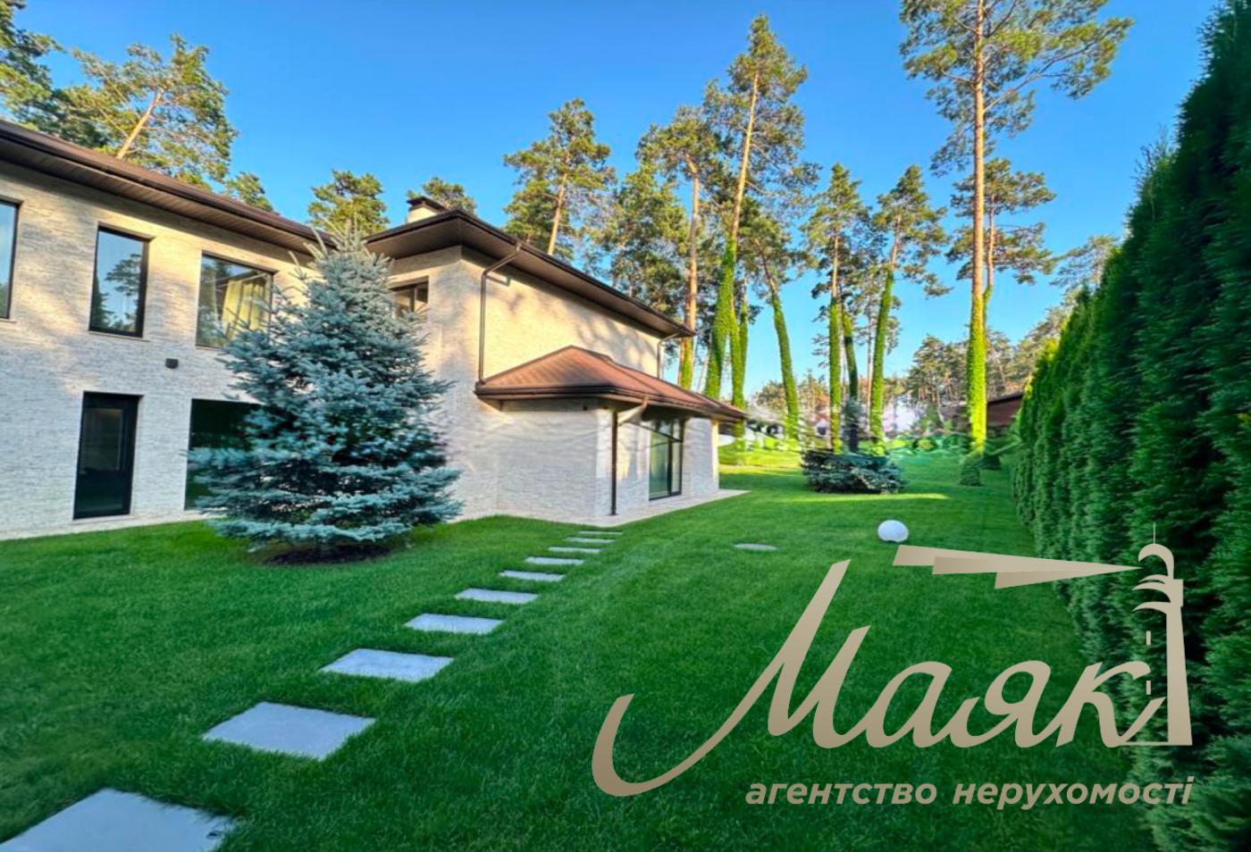 Оренда будинку 370м у лісовій зоні з басейном с.Плюти, Козин, Конча-Заспа, Обухівський р-н