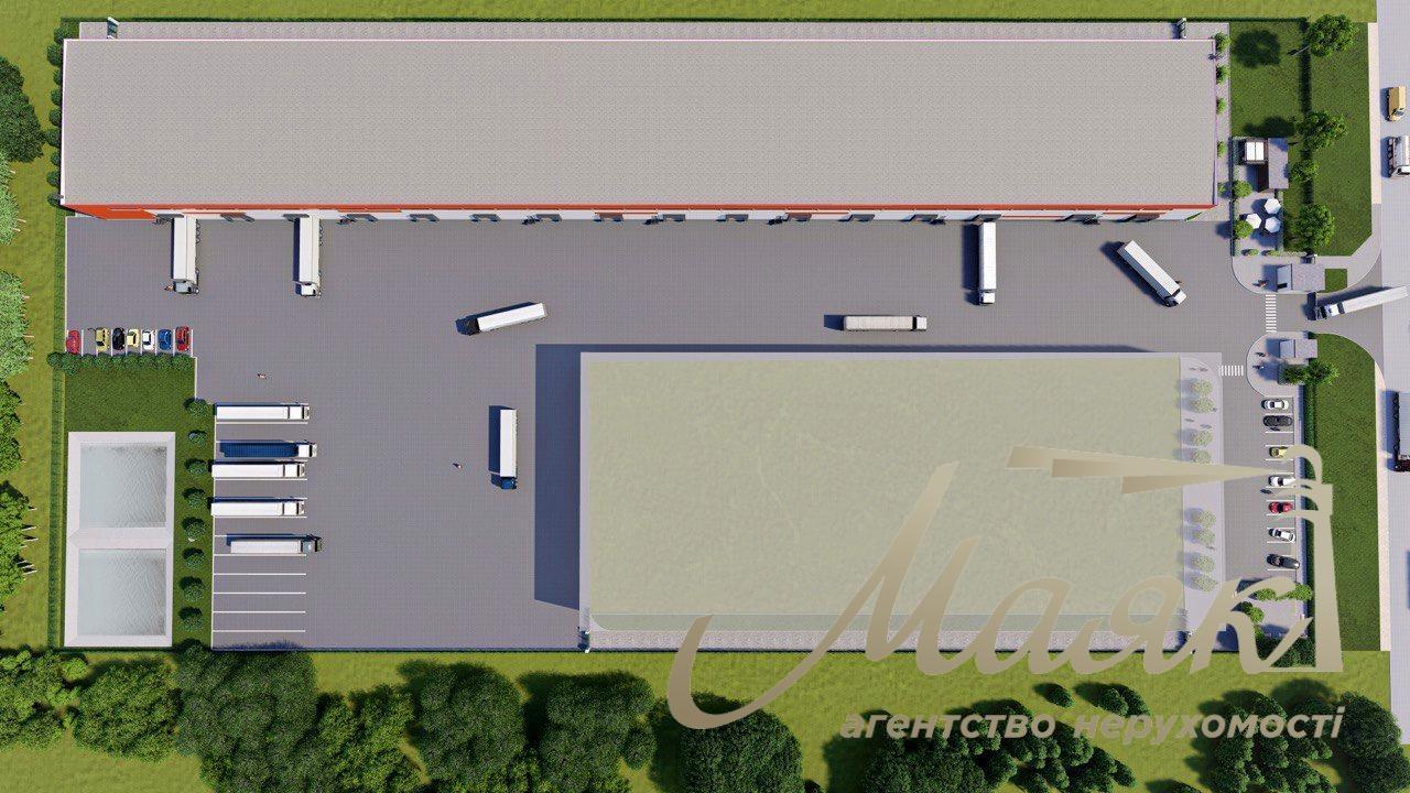 Продаж складських та виробничих приміщень у сучасному логістичному комплексі с. Требухів. Требухів вул. Броварська 23