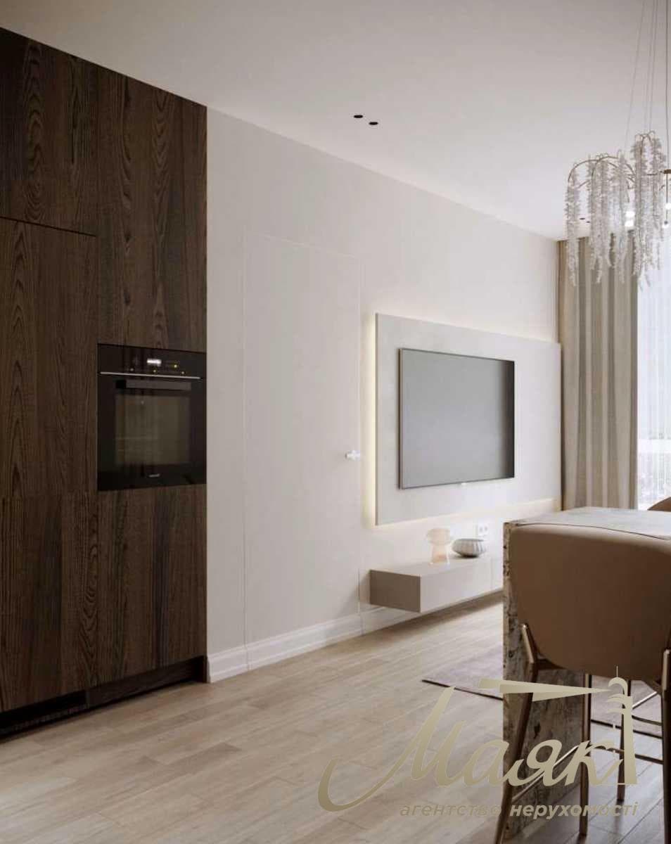 2-bedroom apartment for rent in the White Lines residential complex, 50 m², 76 Holosiivskyi Avenue