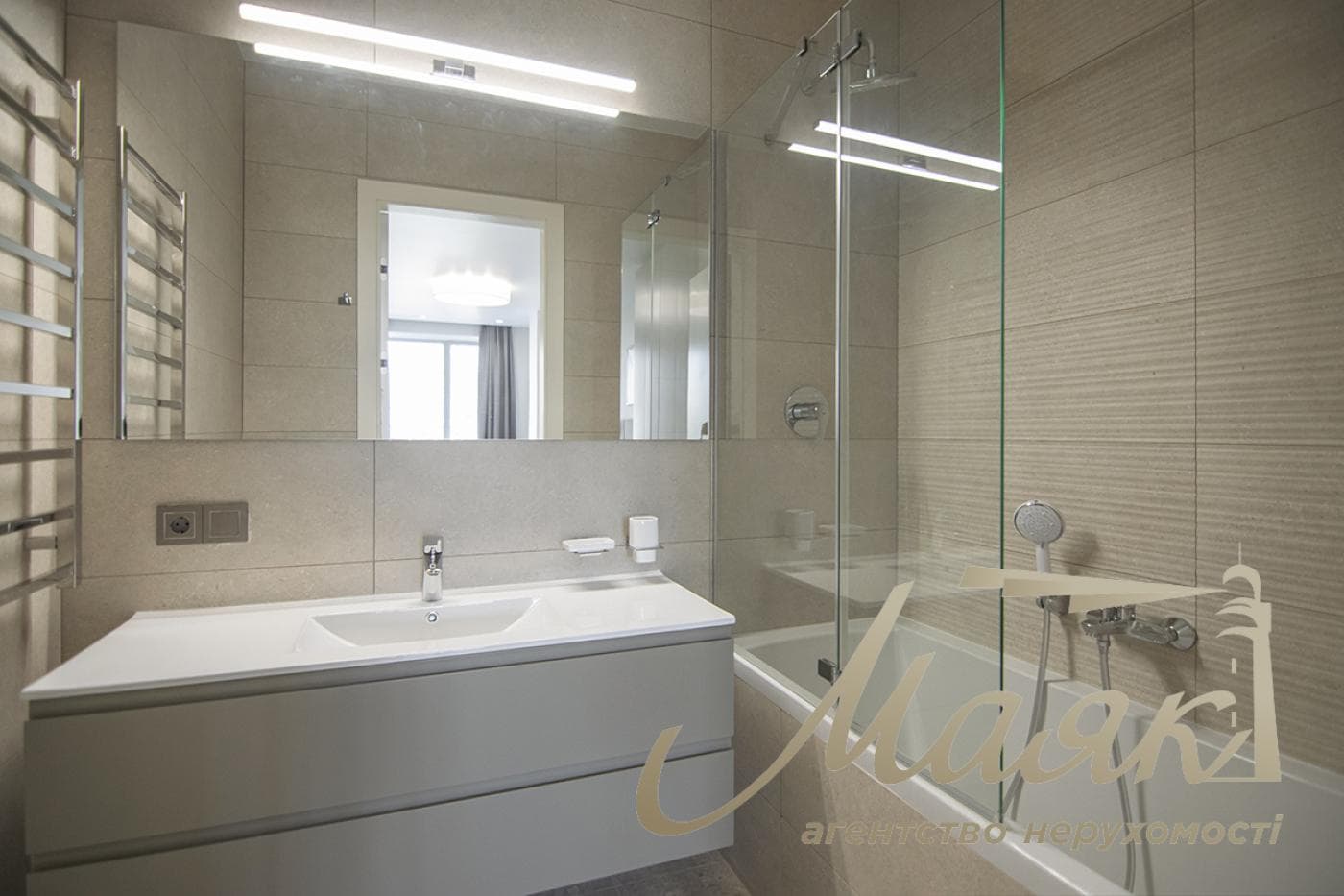 2-Bedroom Apartment for Rent on Antonovych Street, Atlantic Residence Center, Holosiivskyi District