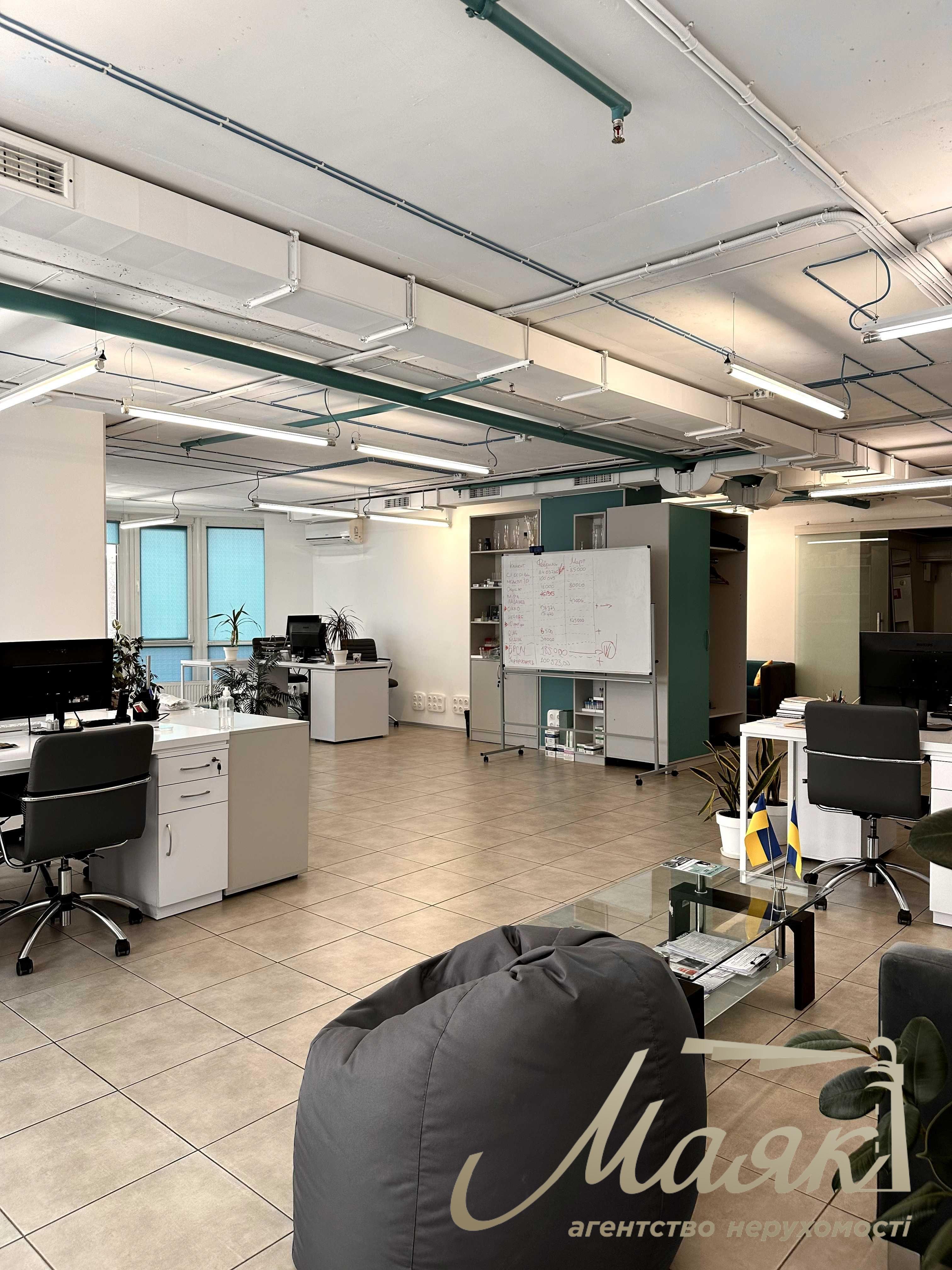 Office space for rent 102m2 furnished, Sobornosti 30A, Levoberezhnaya