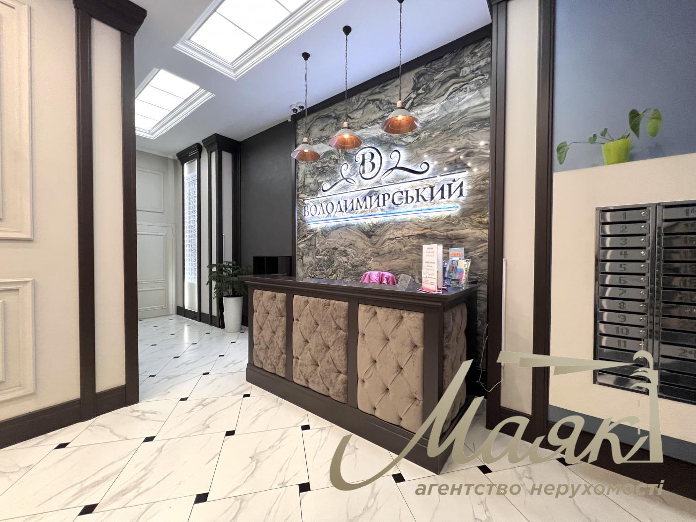 Продажа 2-комнатной квартиры 65м2,ЖК «Владимирский», ул. Антоновича, 109