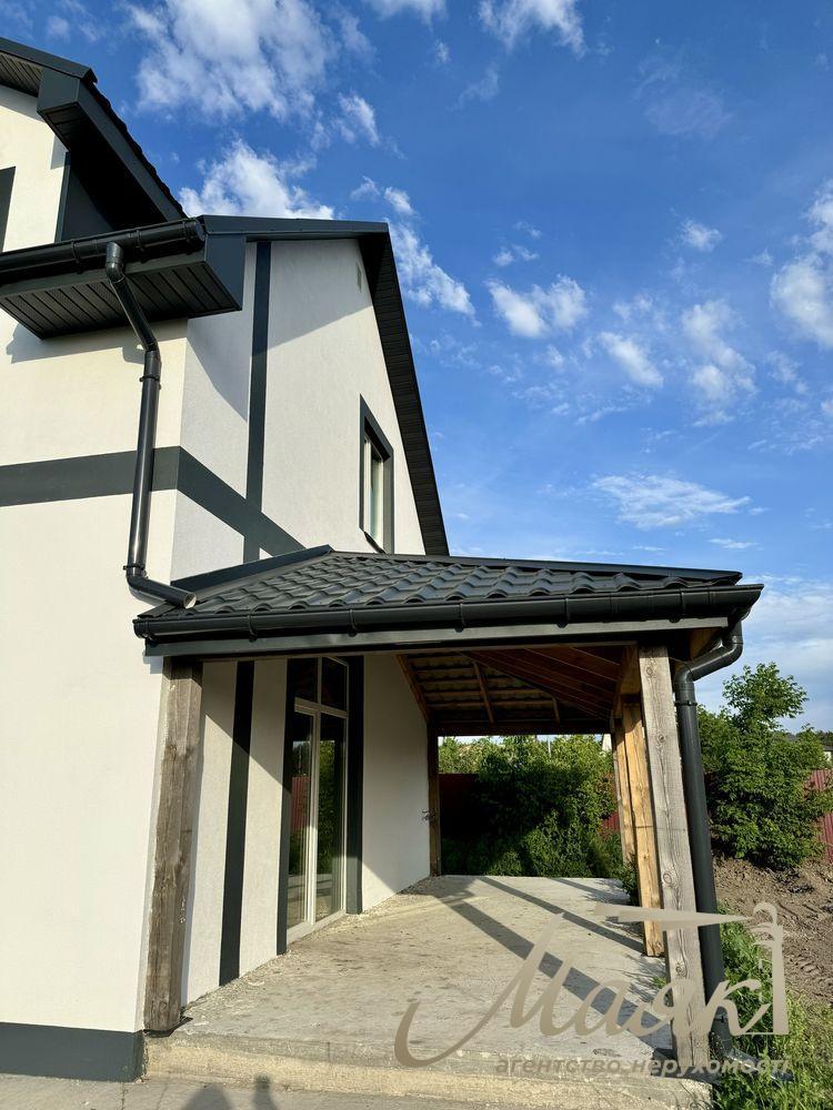 Продаж сучасного будинку з терасою та дизайн-проєктом у с. Погреби 126 м² + тераса 24 м²