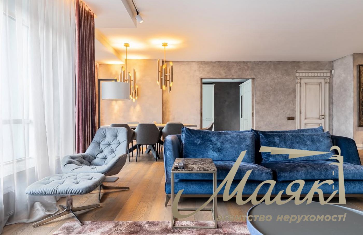 Продаж елітної квартири 300 м² з розумним будинком у Новопечерських Липках