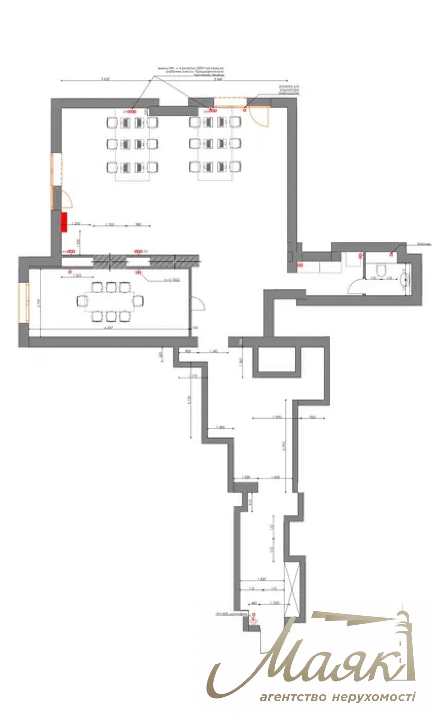 Оренда офісу 120м2 на вул. Ділова 2Б, ОЛімпійська