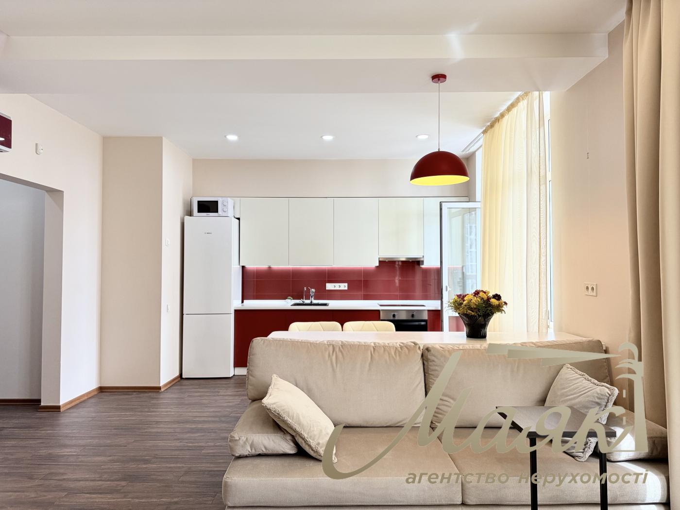 Rent 1-bedroom apartment 55 m² in LCD "Novopecherskie Lipki" str. Dragomirova, 20, 11th floor, Pechersk district, Kiev.