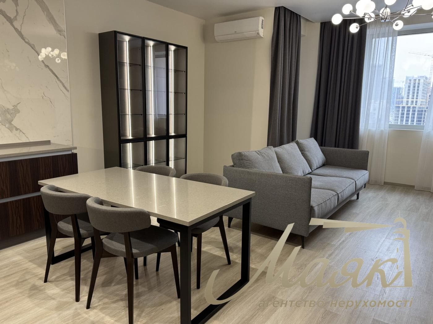 4-room apartment for rent on Antonovych Street, Atlantic Residence Center, Holosiivskyi District—Pets Allowed