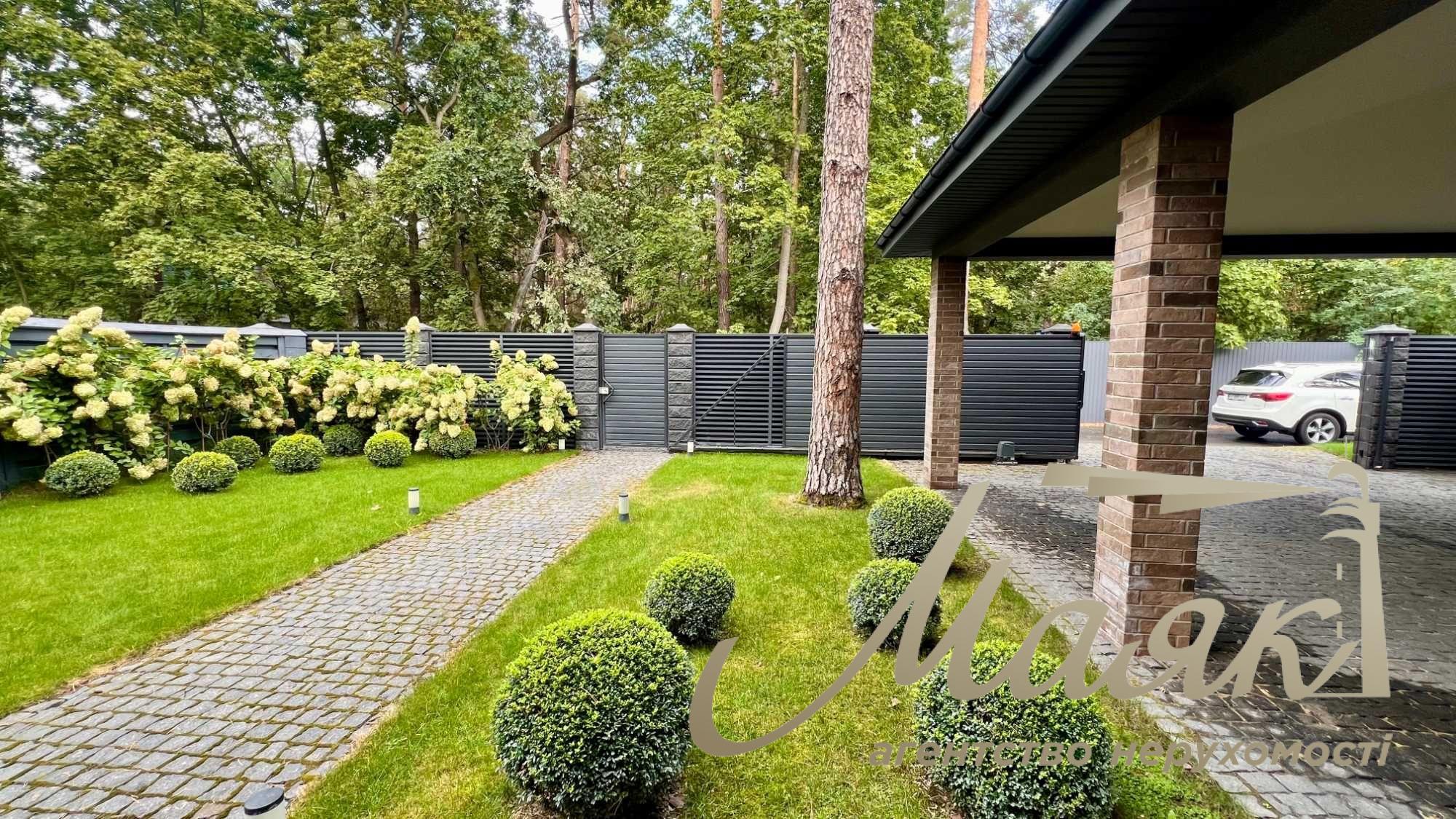 Продажа нового дома в невероятно живописном месте среди сосен, пгт Плюты, Киевская область, Обуховский район.