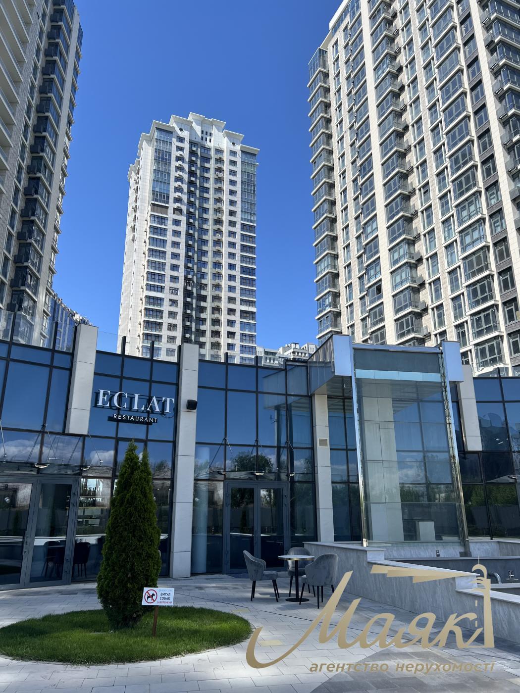 Оренда фасадного приміщення 105м2, ЖК Новопечерські Липки