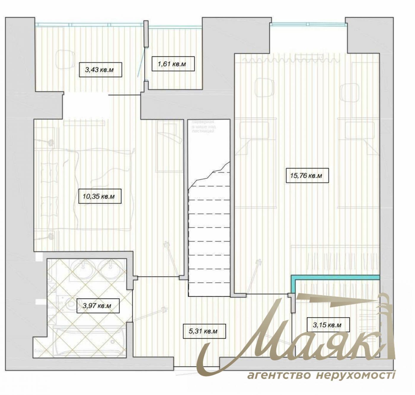 Продаж дворівневої 3к квартири ЖК Козацький, вул. Гарматна