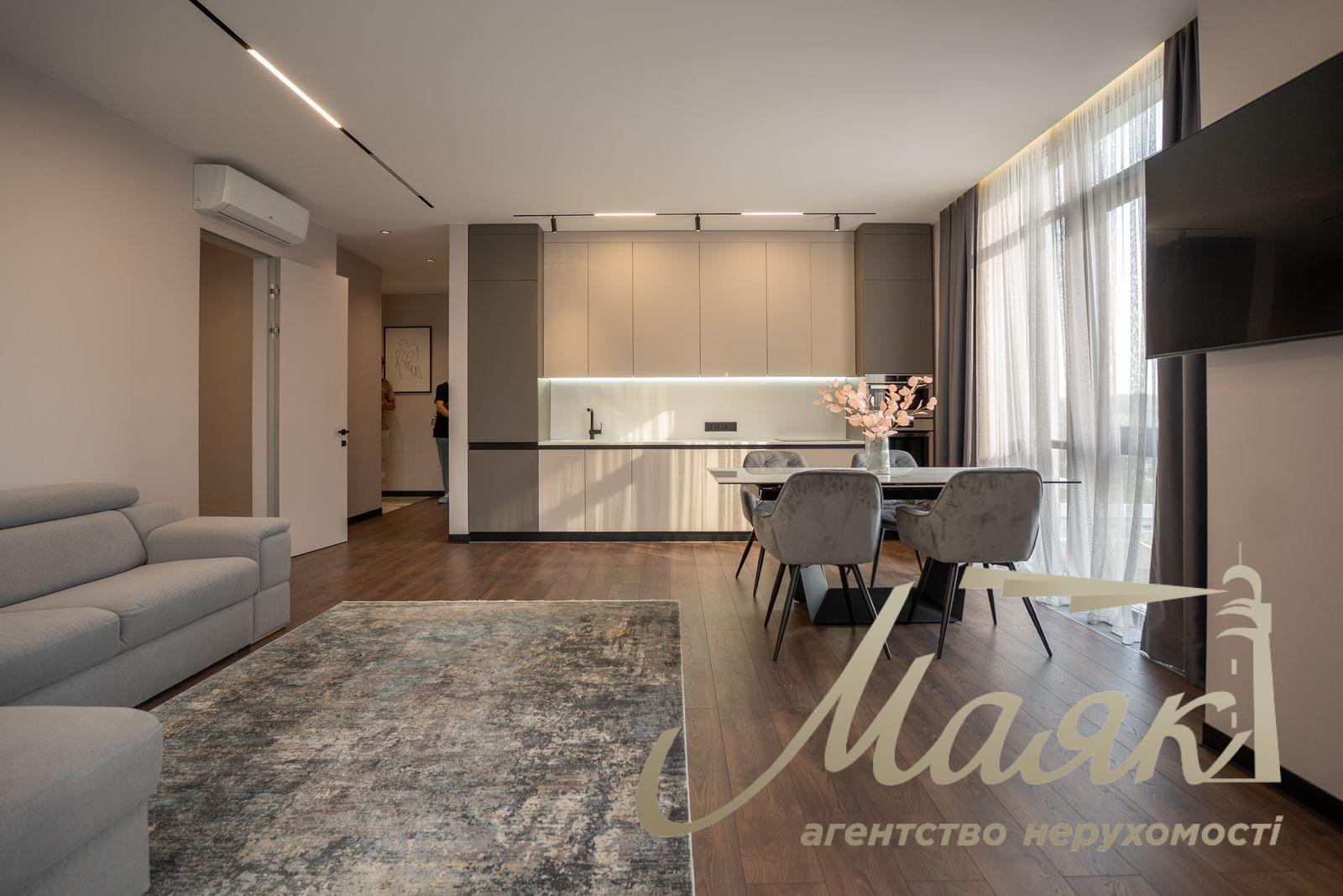 Оренда 2х-кімнатної квартири 102м2 в ЖК Новопечерські липки, вул.Андрія Верхогляда 17-В. (Михайла Драгомирова)