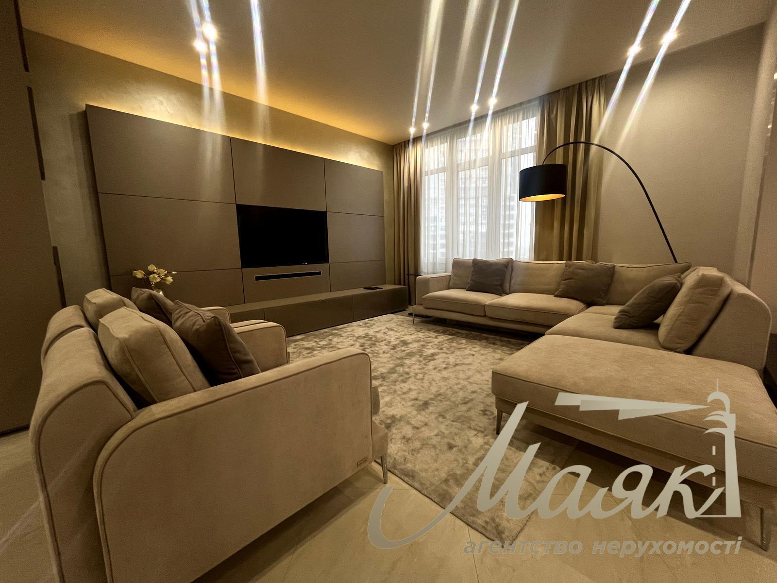 Оренда 4-кімнатної квартир 190 м² ЖК Новопечерські Липки, вул. Драгомирова, 20, Печерський район.