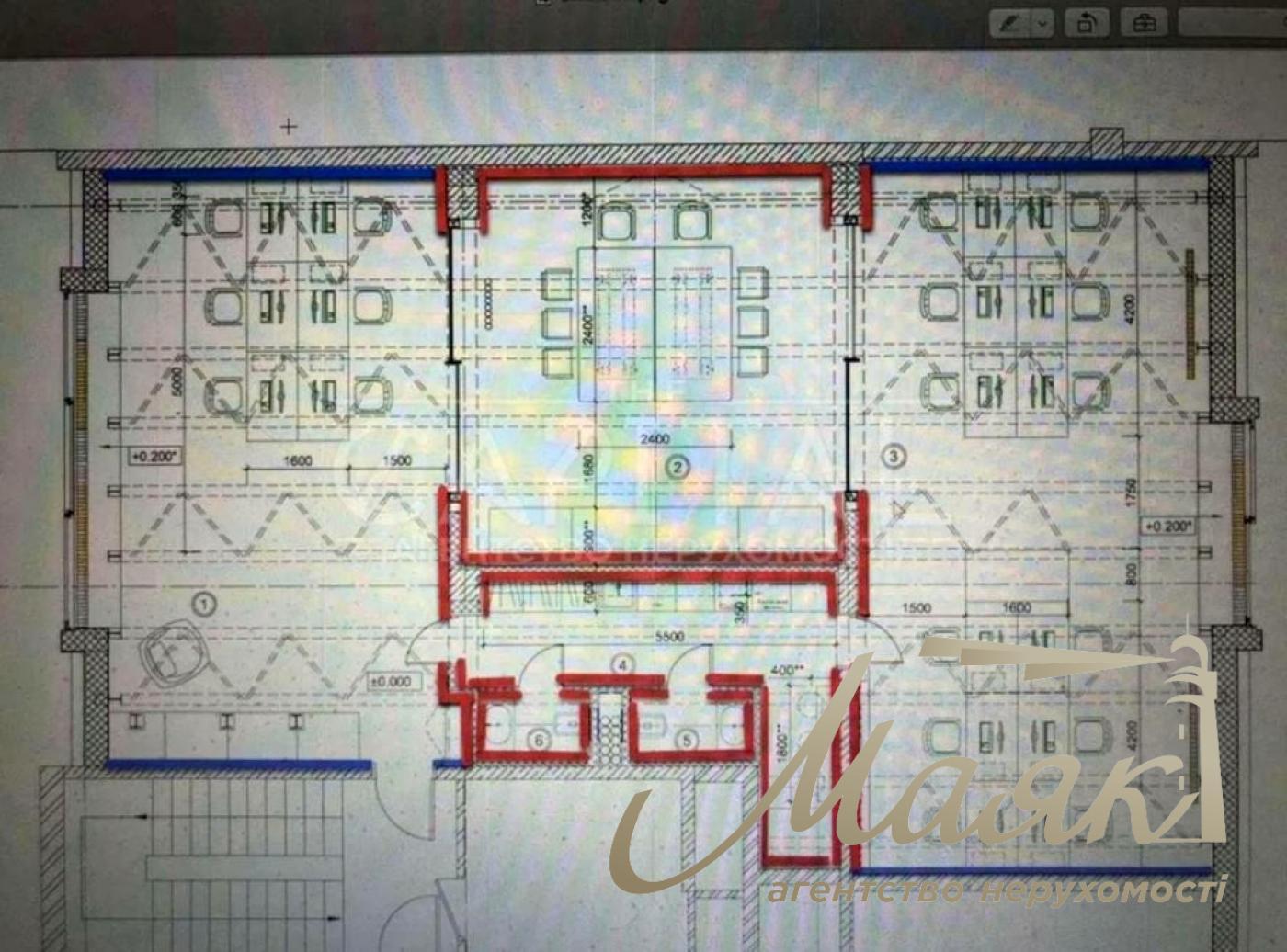 Продаж офісу з орендарем, вул. Тургенєвська