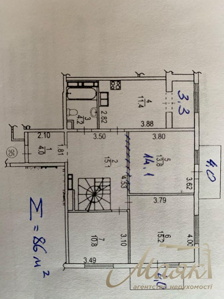 Оренда 2-х рівневого офісу в ЖК Нова Англія, Васильківська.