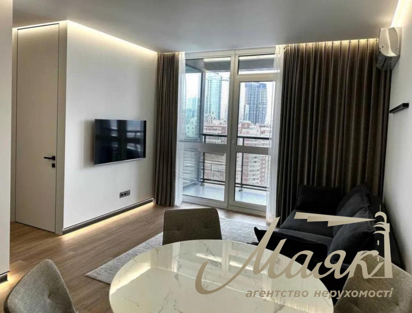 For sale view apartment 50m2 in the LCD "French Quarter 2" str. Predslavinskaya with a view of Pechersk.