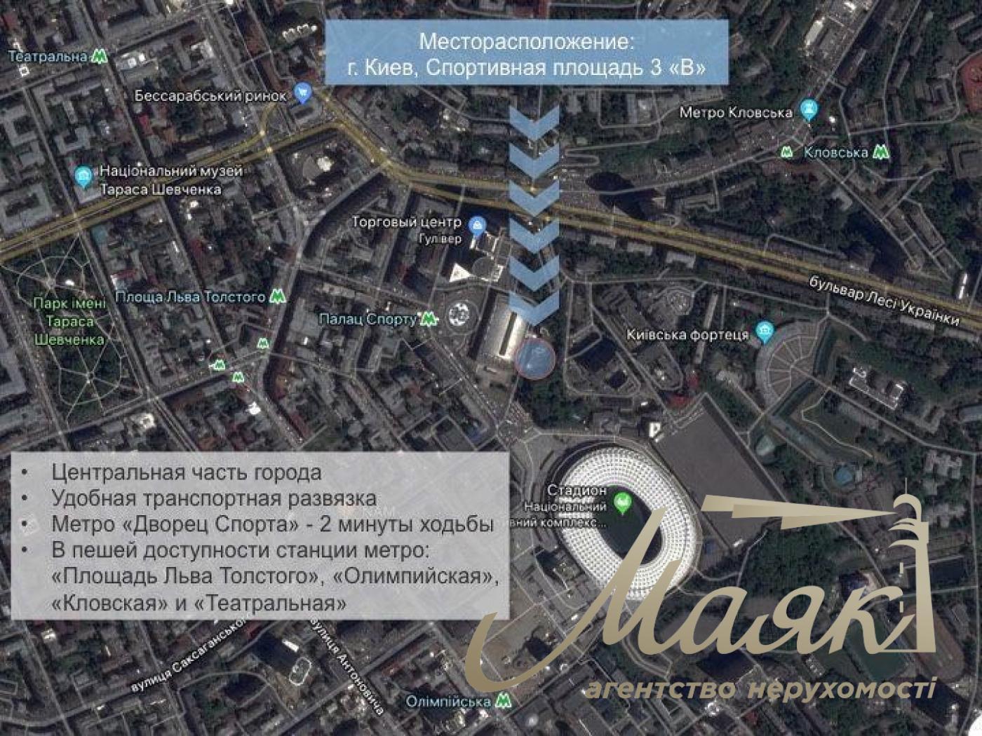 Оренда офісу 210 м.кв. БЦ Олімп, Печерський р-н