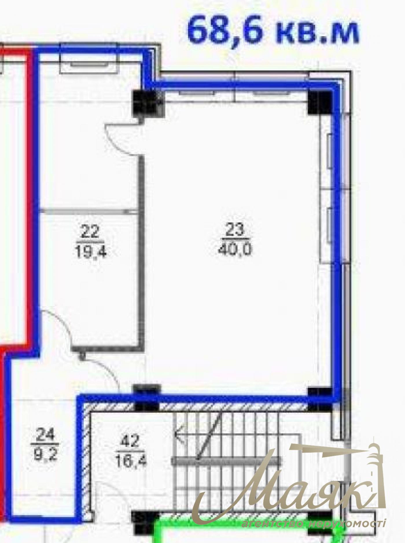 Аренда офис 68,6м2 БЦ Милениум Шевченковский район м. Золотые Ворота