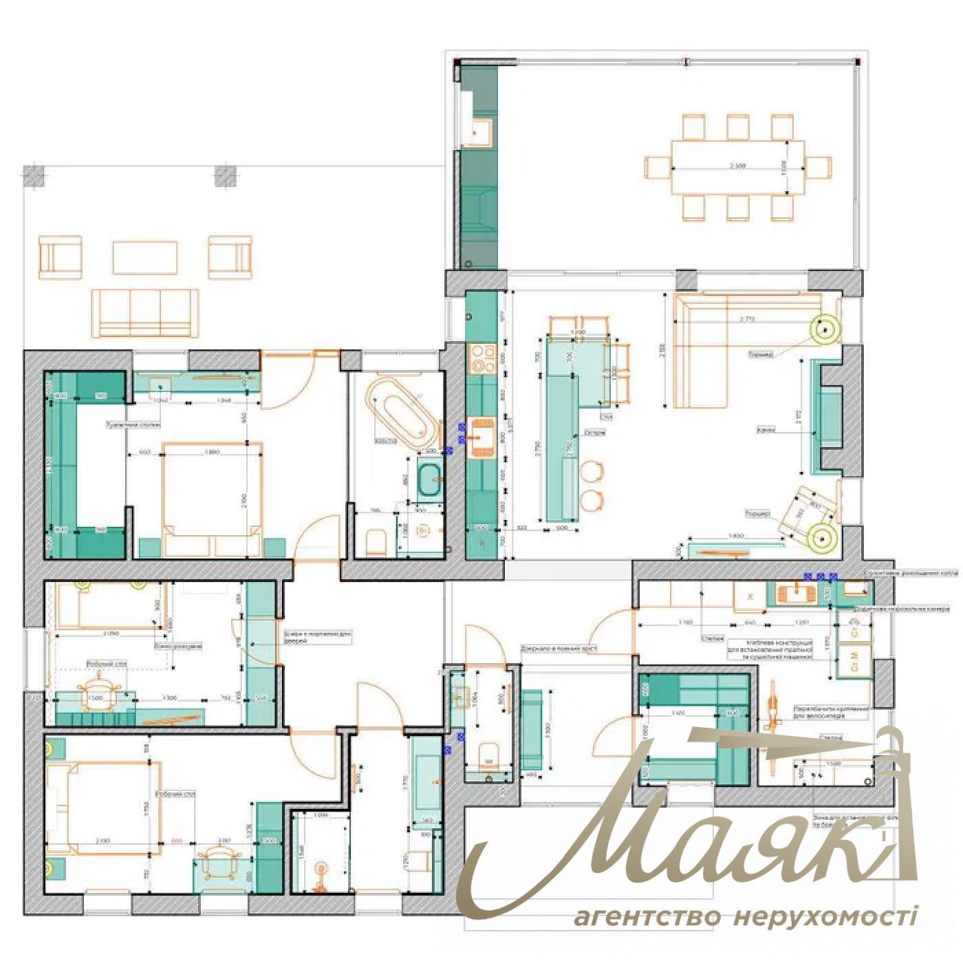 Продажа нового дома в лесу — стильный современный коттедж в селе Зазимье, Броварский район.