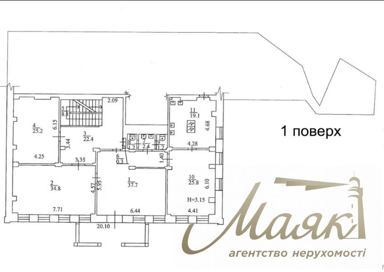 Respectable office building for sale! Zhylianska street. Center. Kyiv